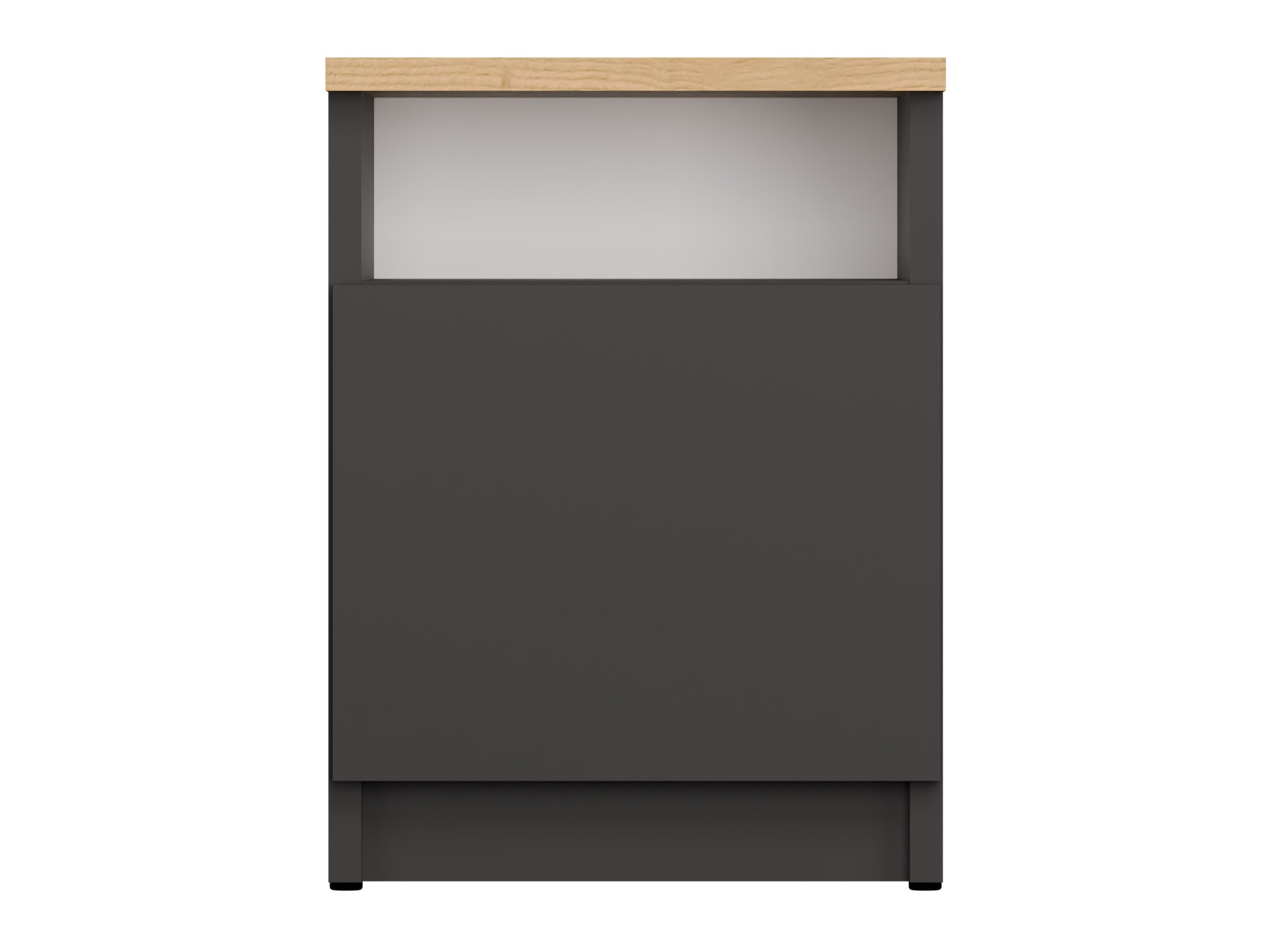 Naktsgaldiņš Mandeville 305 (Antracīts + Artisan ozols)