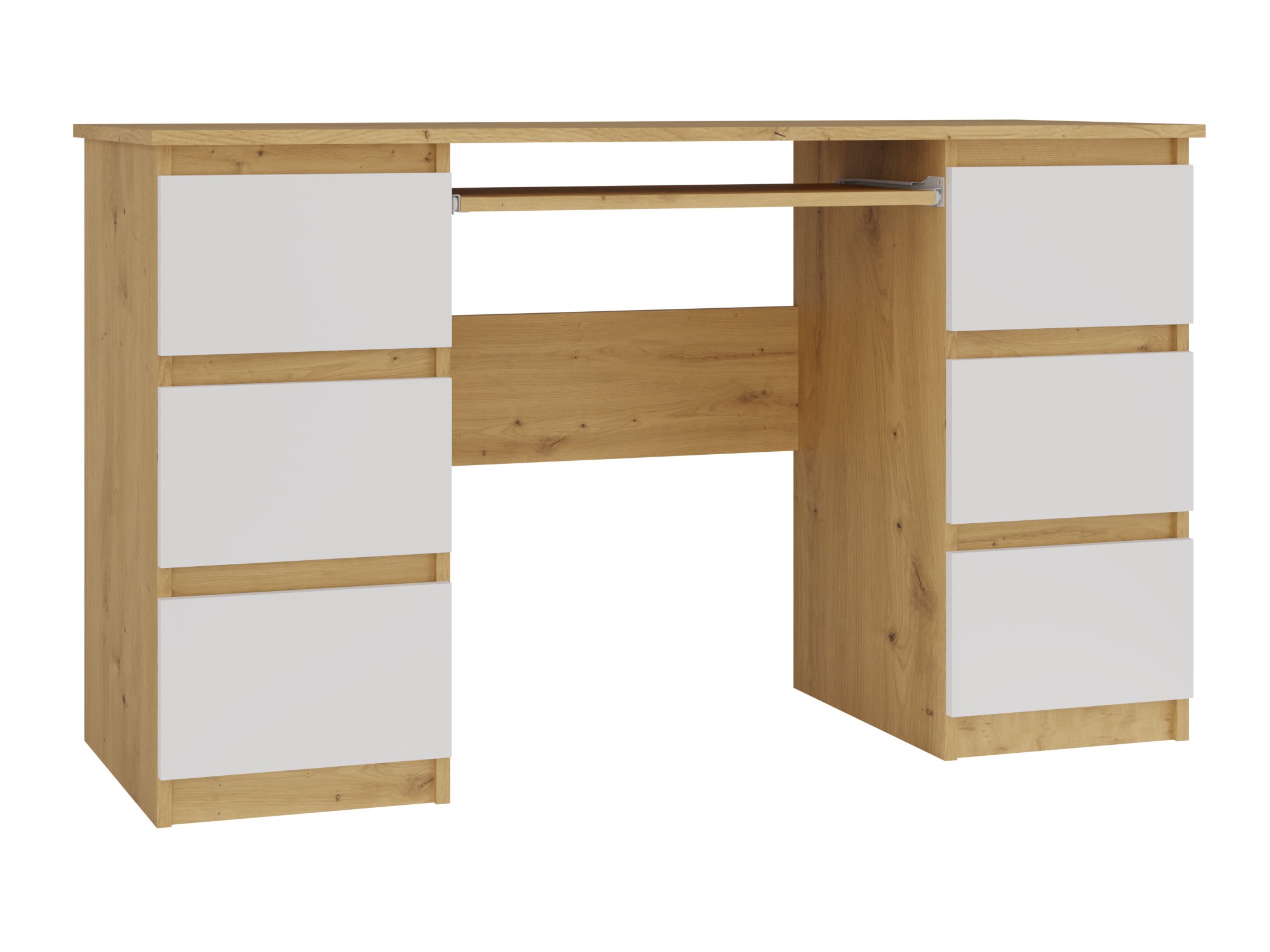 Rakstāmgalds Mandeville 178 (Artisan ozols + Balts)