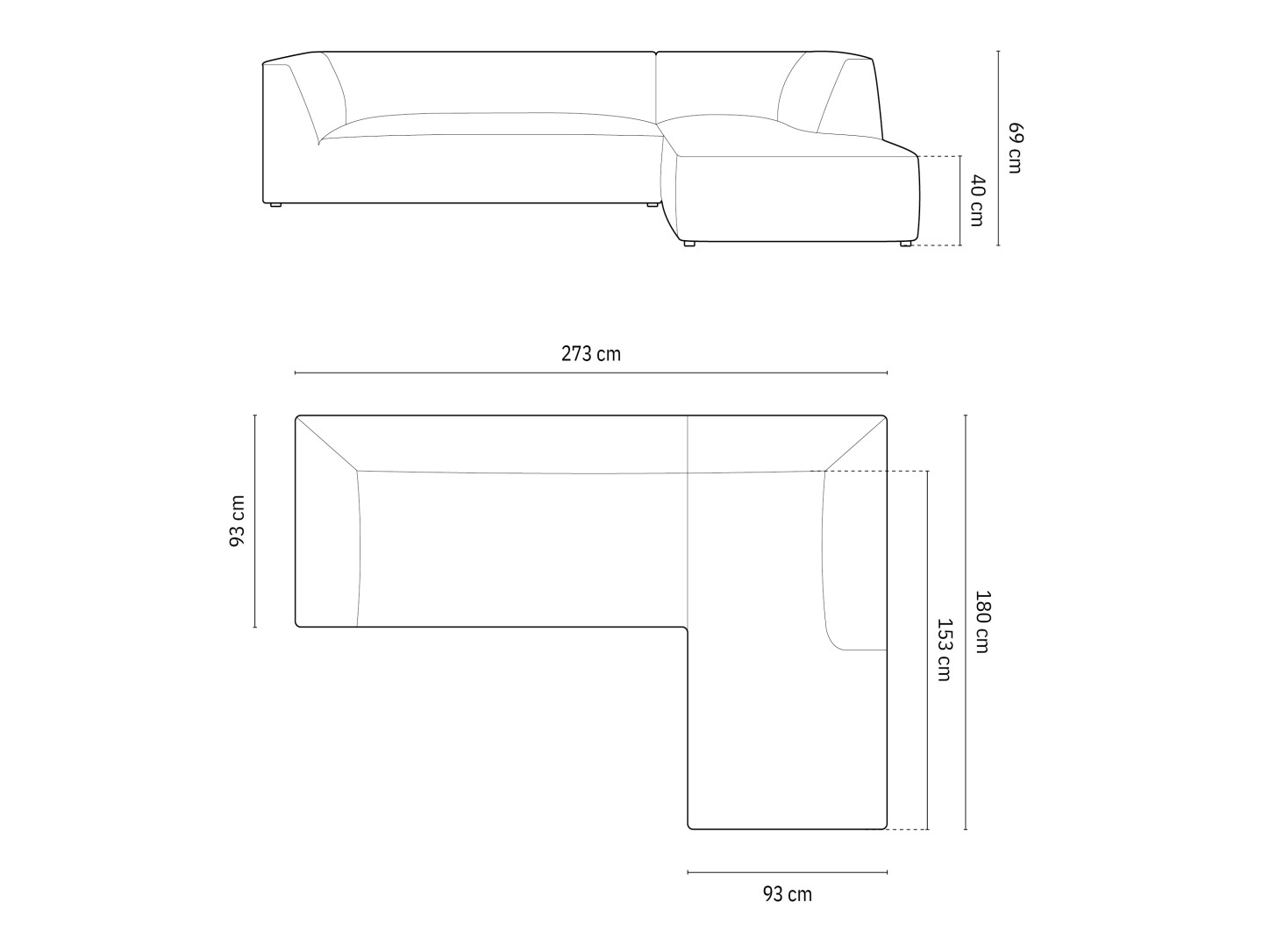 Stūra dīvāns Vermaru 105 (Scala Nata)