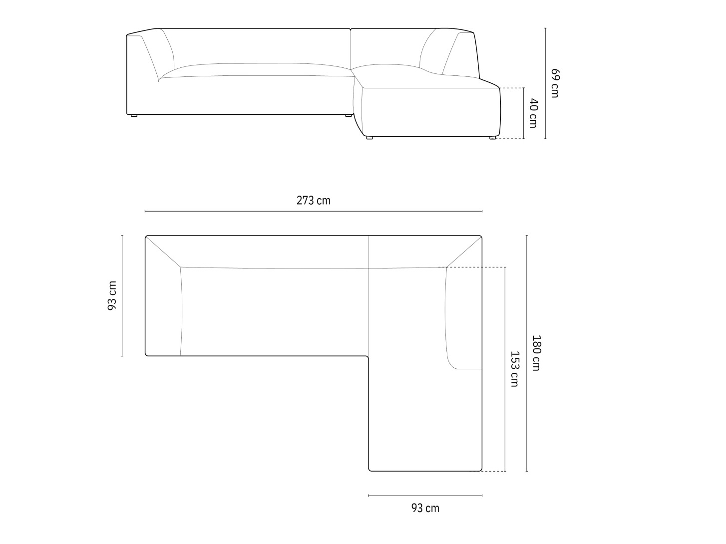 Угловой диван Vermaru 105 (Ottawa 18)