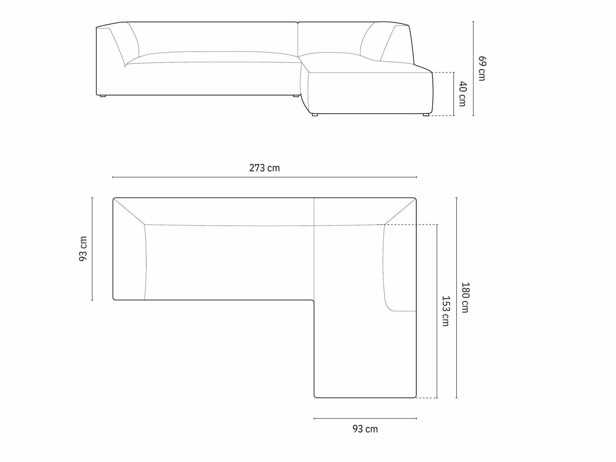 Угловой диван Vermaru 105 (Ottawa 2)