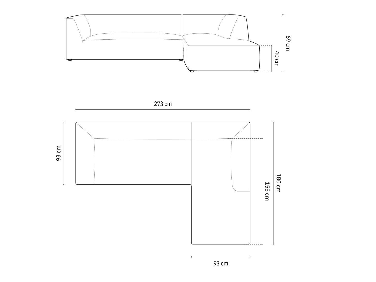 Угловой диван Vermaru 105 (Ottawa 9)