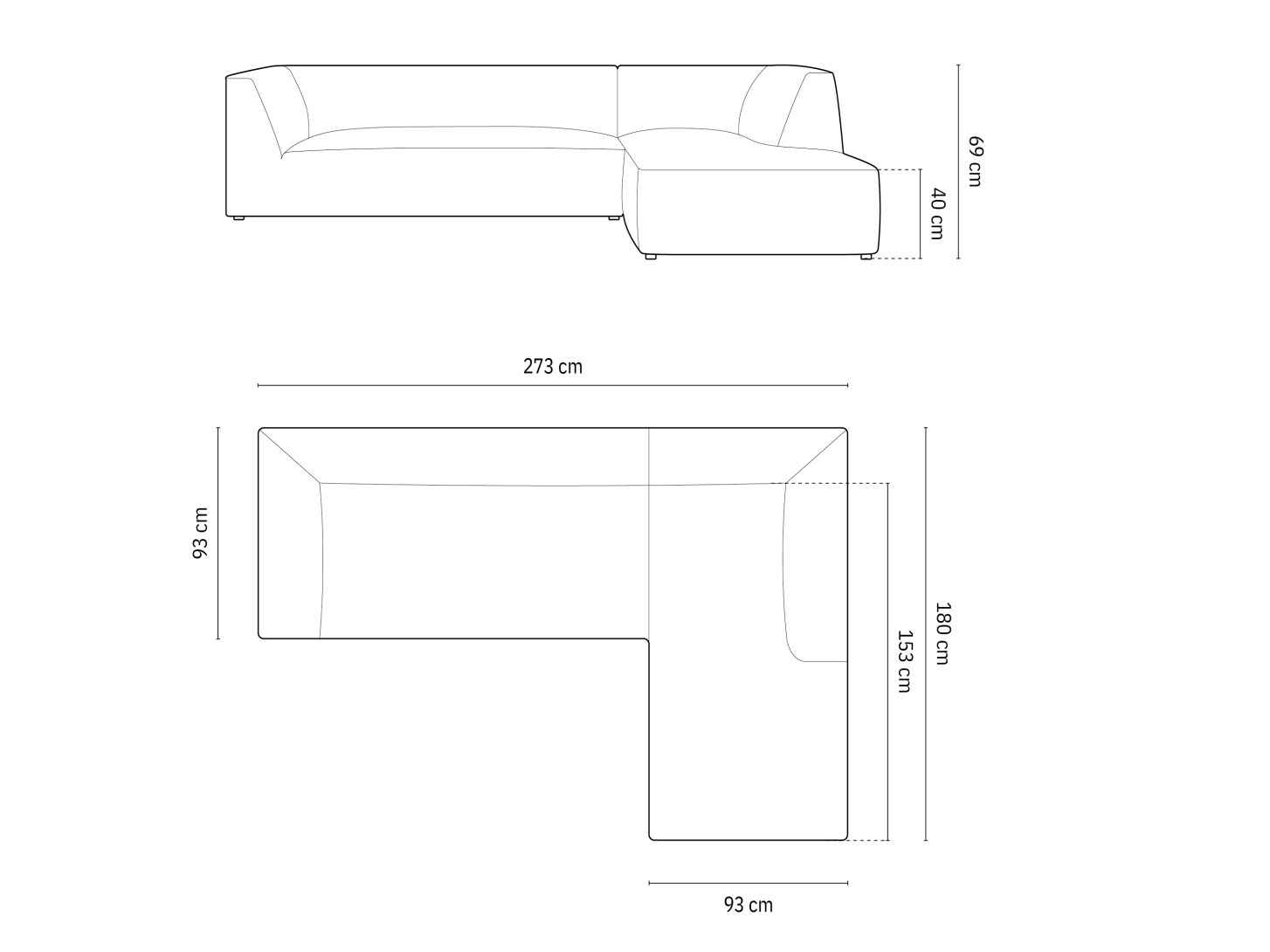 Угловой диван Vermaru 105 (Salvador 10)