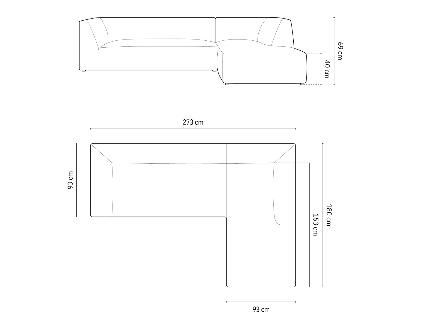 Угловой диван Vermaru 105 (Salvador 11)