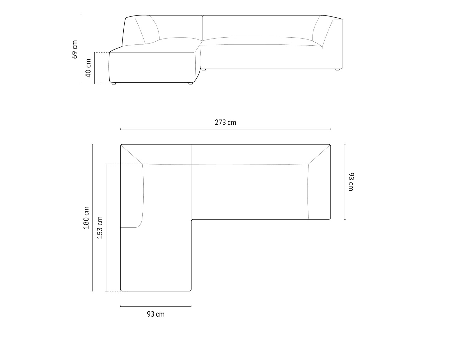 Угловой диван Vermaru 105 (Salvador 11)