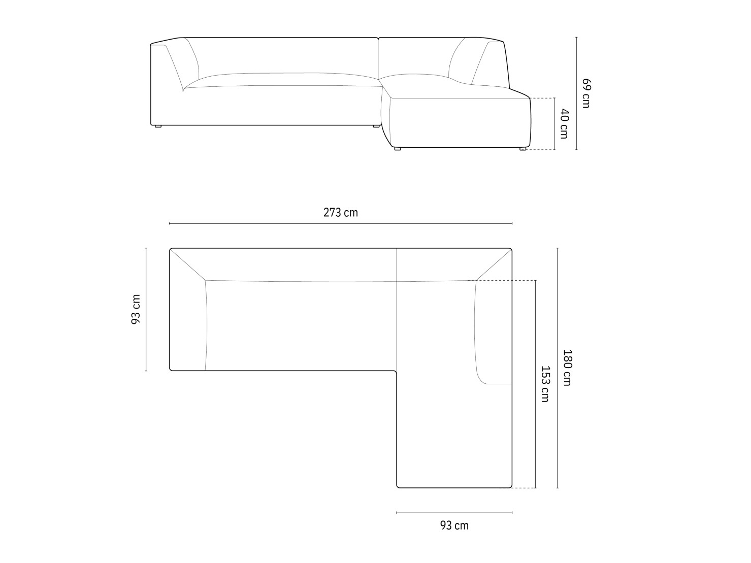Угловой диван Vermaru 105 (Scala Mostaza)