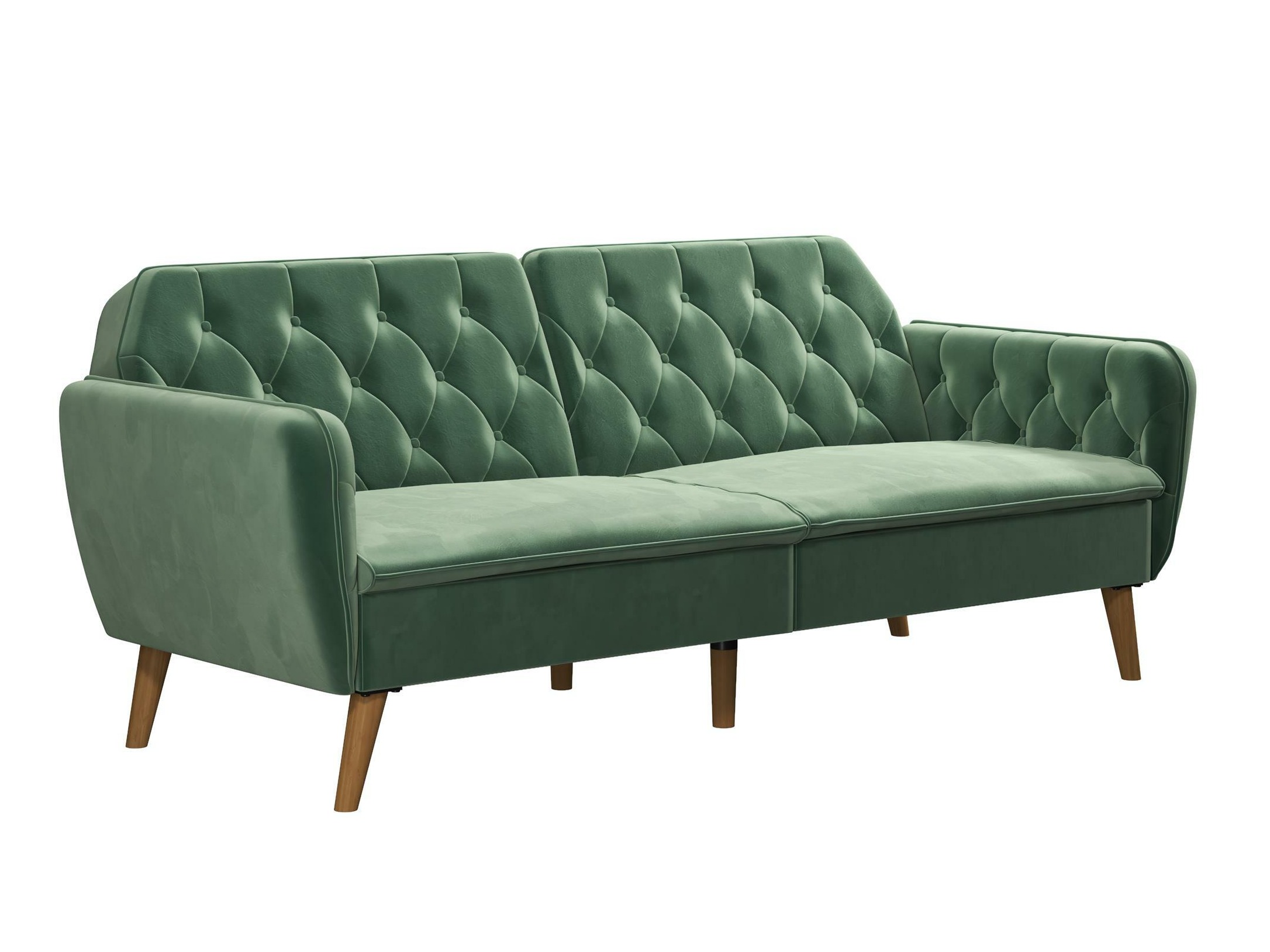 Dīvāns gulta Novogratz 106 (Gaiši zaļa)