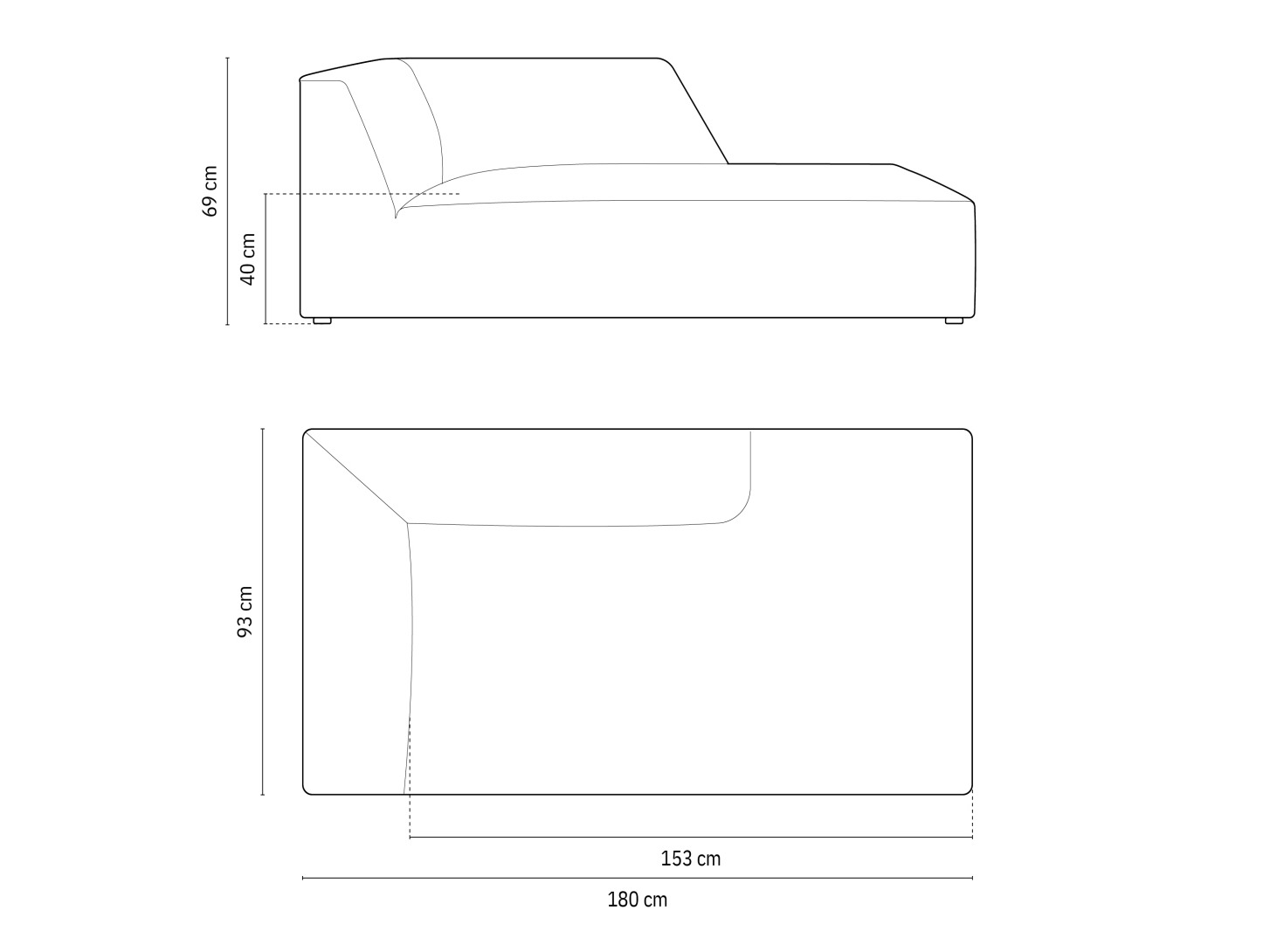 Кушетка Vermaru 106 (Ottawa 18)