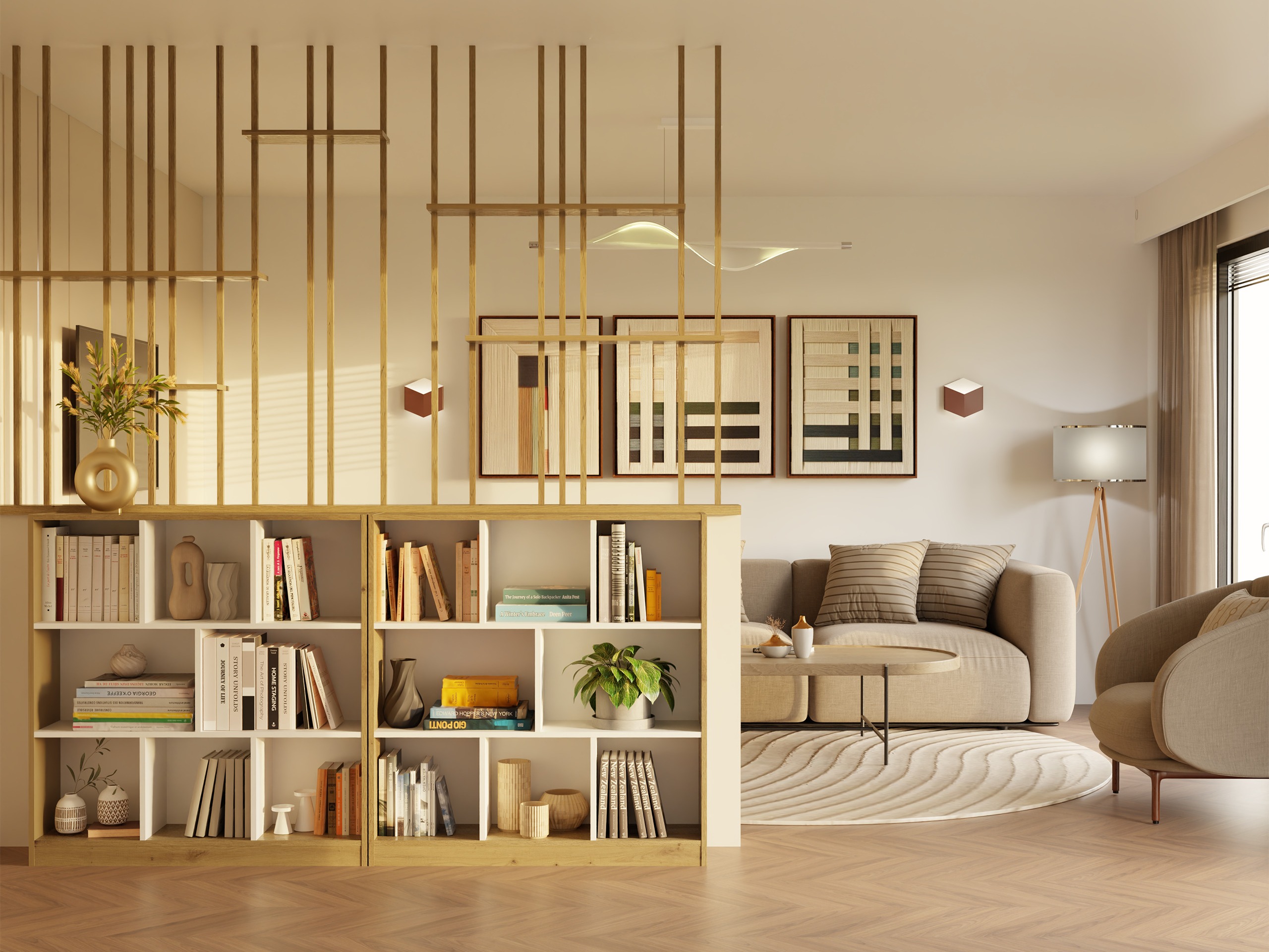 Plaukts Mandeville 307 (Balts + Artisan ozols)