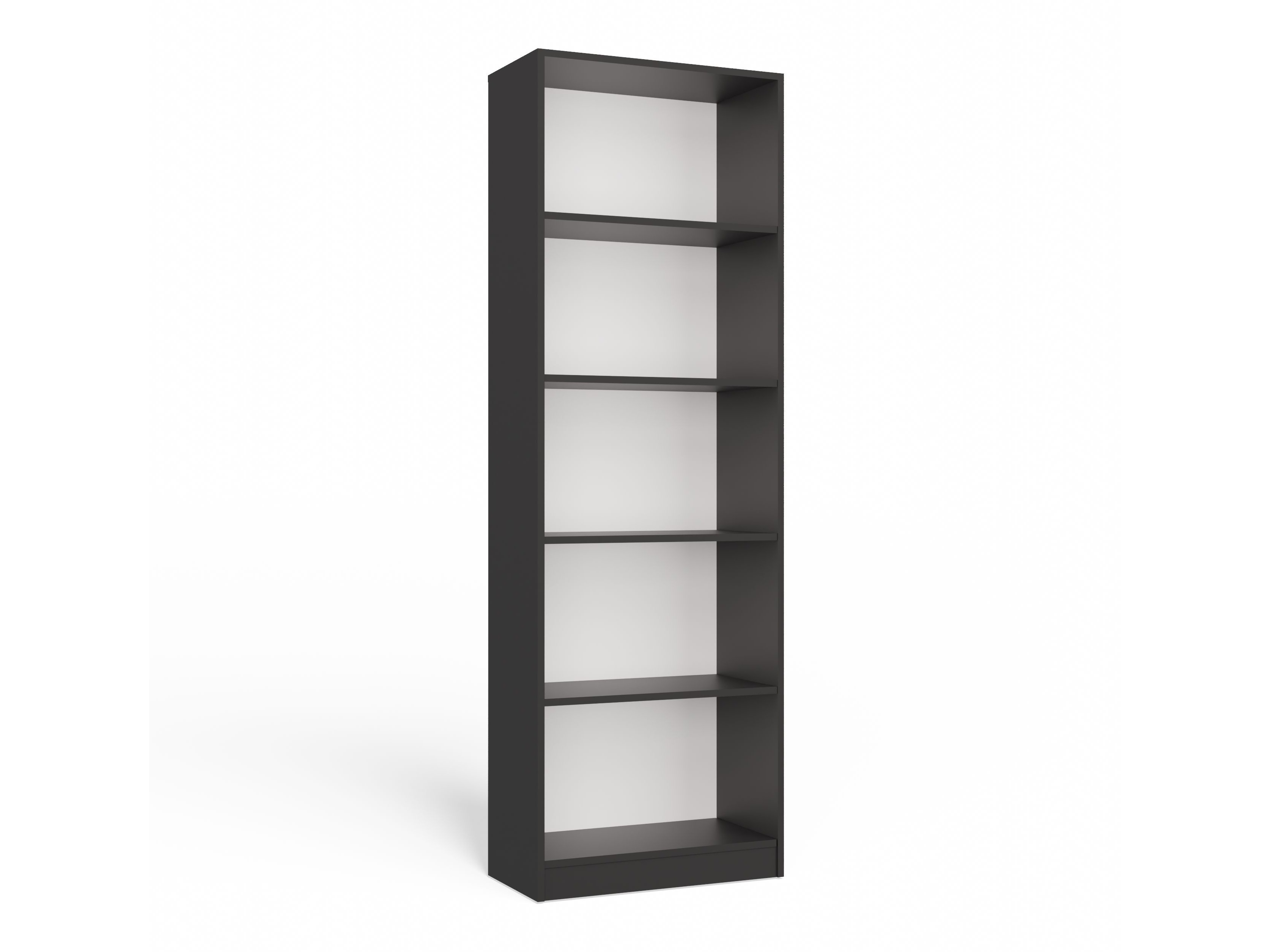 Стеллаж Mandeville 191 (Антрацит + Белый)