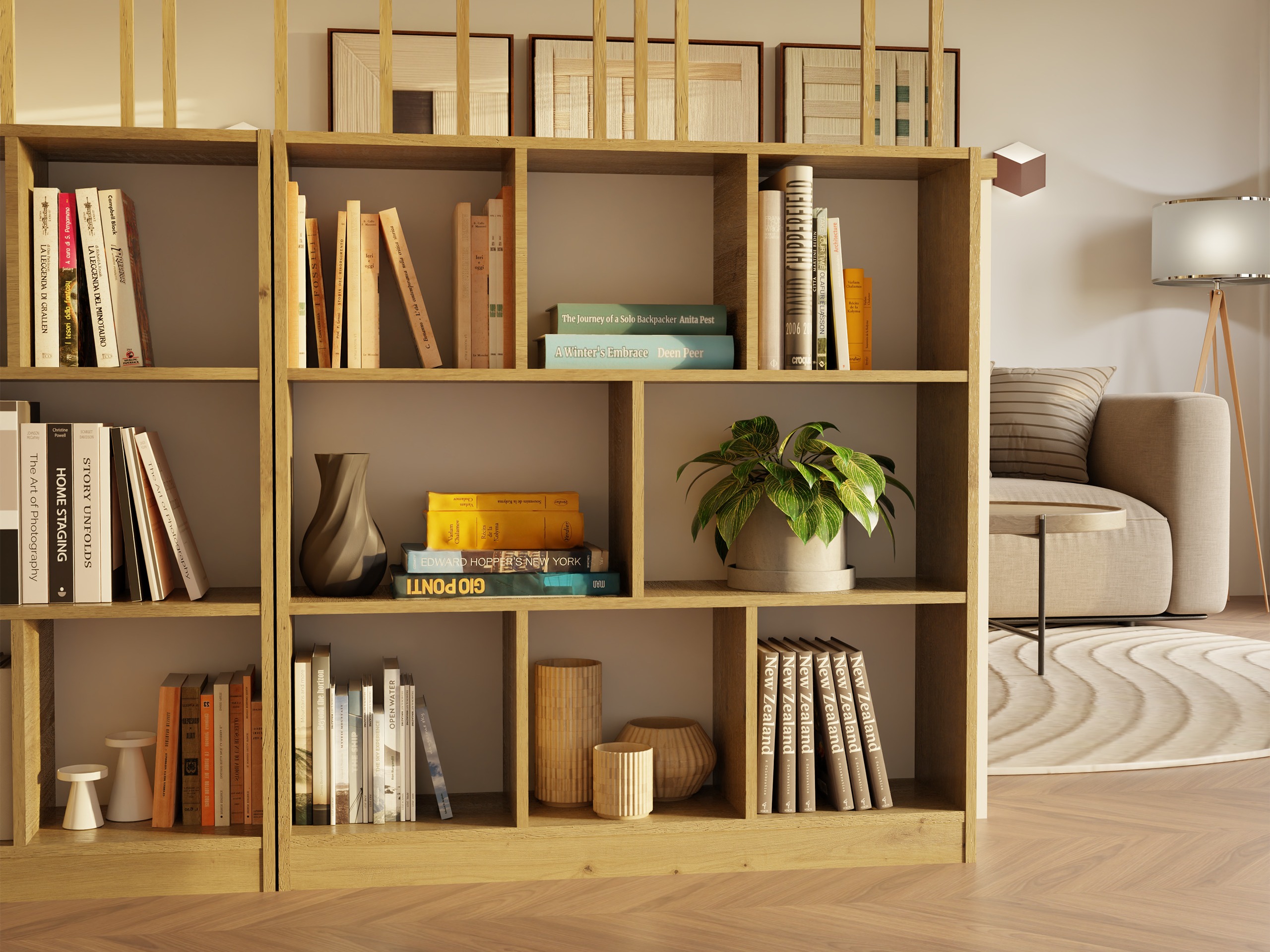 Стеллаж Mandeville 307 (Artisan дуб)