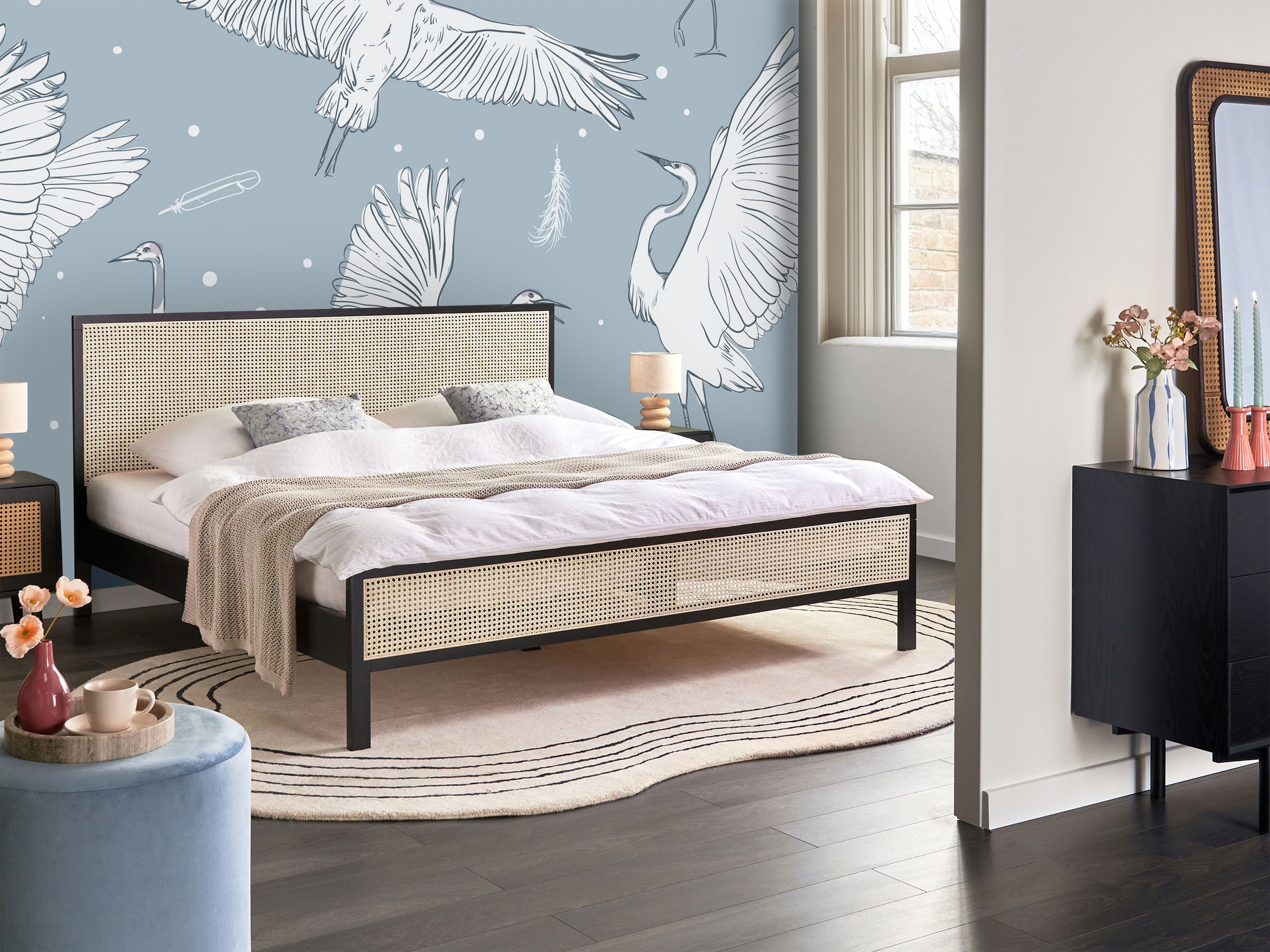 Кровать Berwyn 2751 (Чёрный)