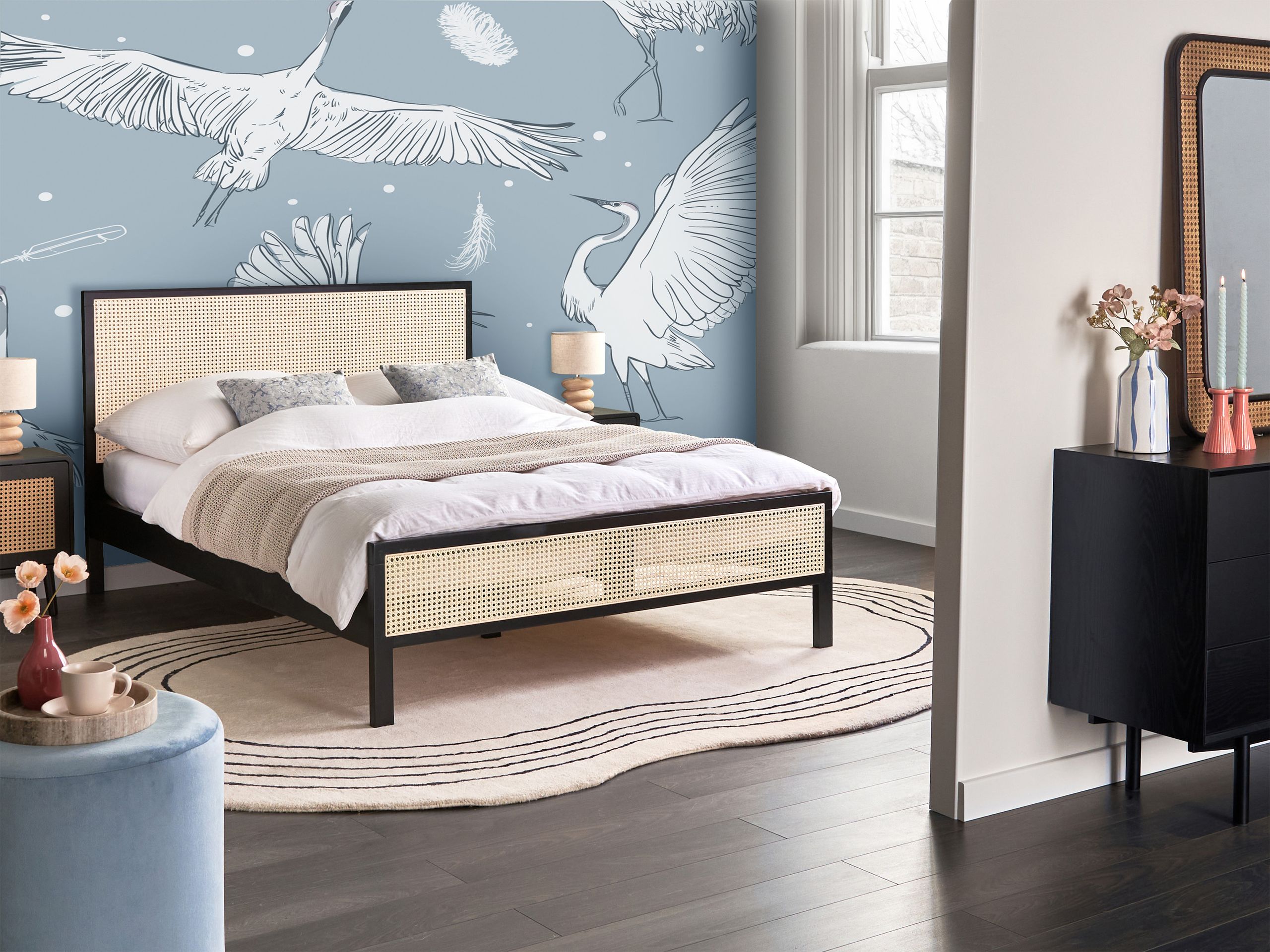 Кровать Berwyn 2751 (Чёрный)