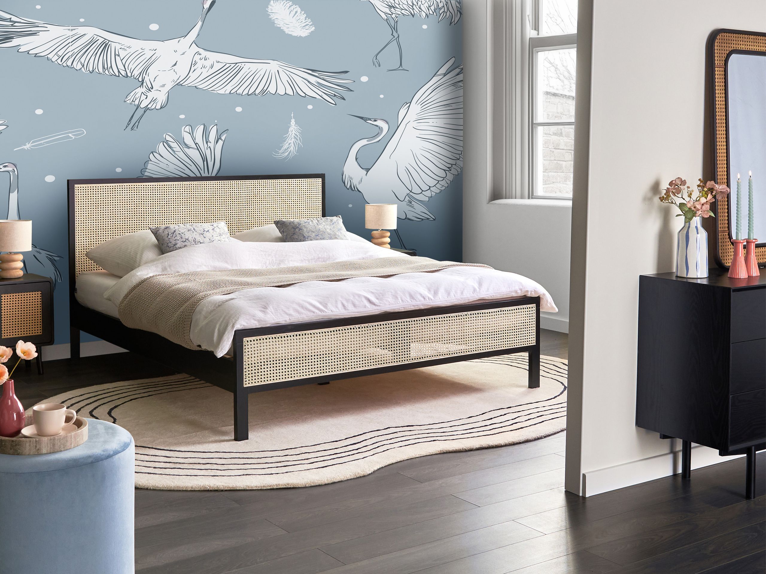 Кровать Berwyn 2751 (Чёрный)