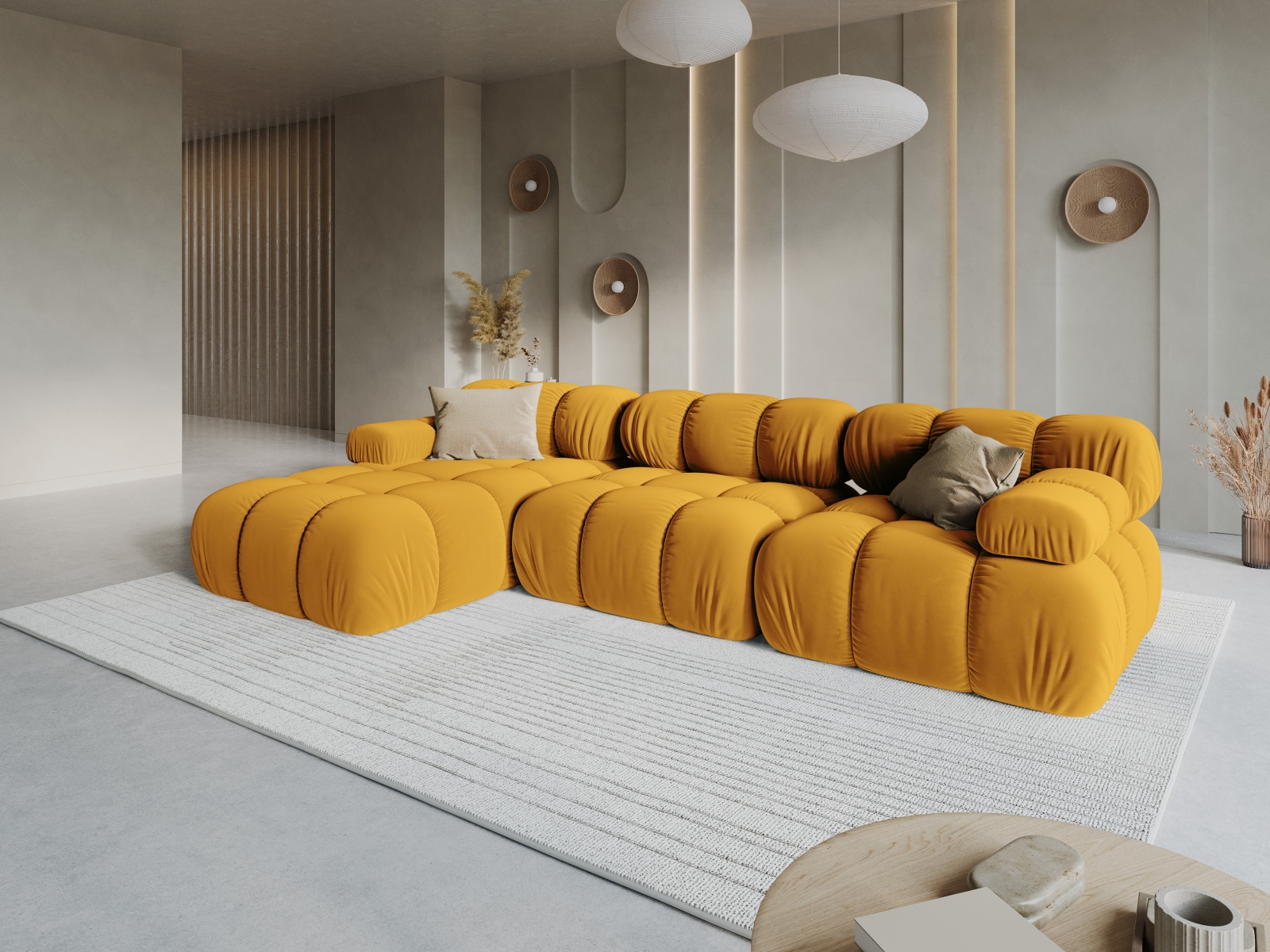 Moduļu stūra dīvāns Caltenu 108 (Riviera 41)