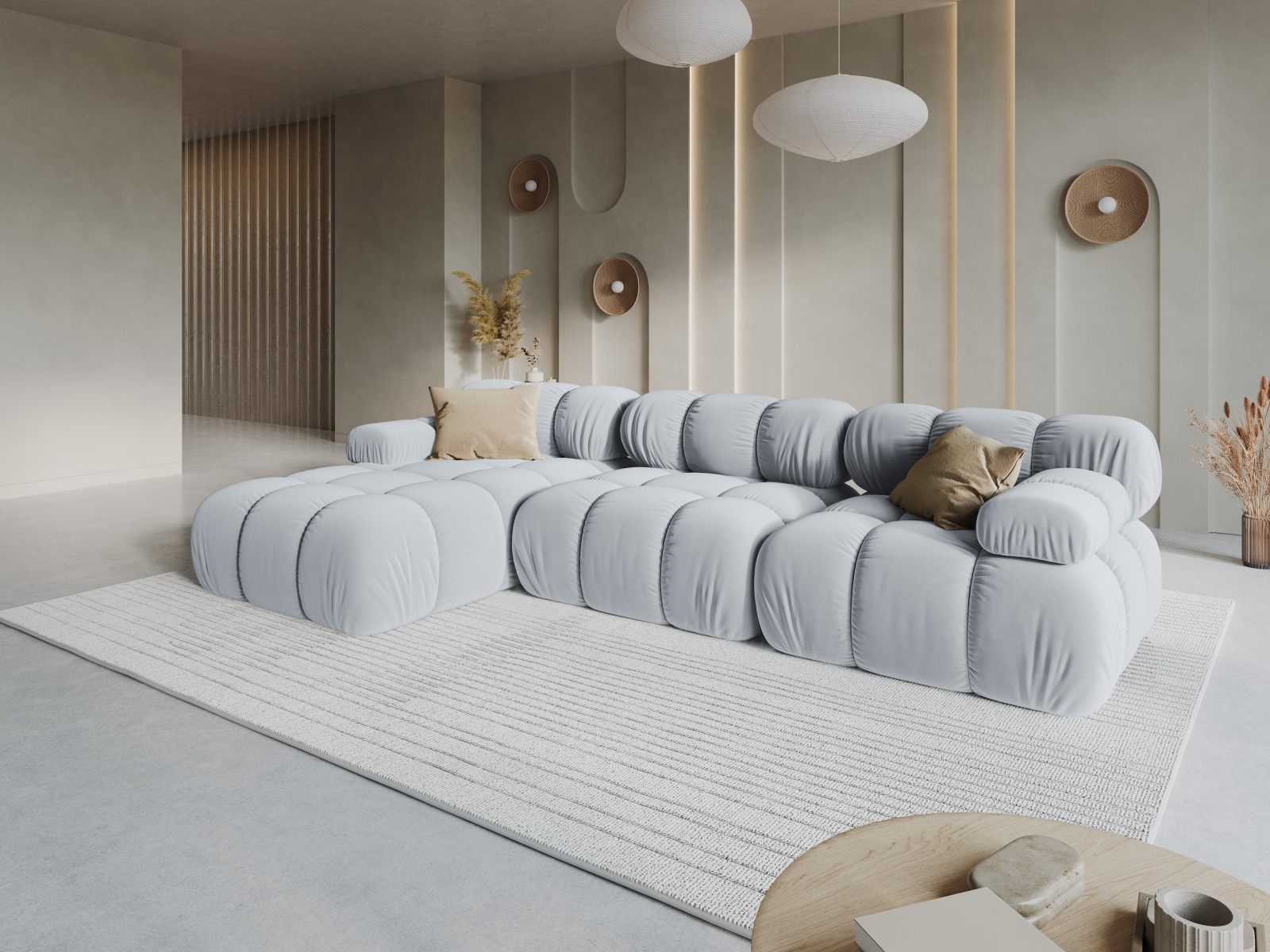 Moduļu stūra dīvāns Caltenu 108 (Riviera 80)