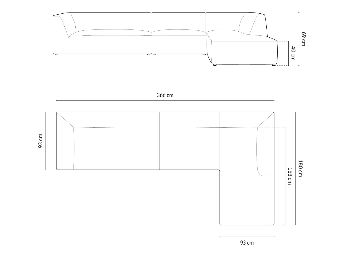 Угловой диван Vermaru 107 (Salvador 18)