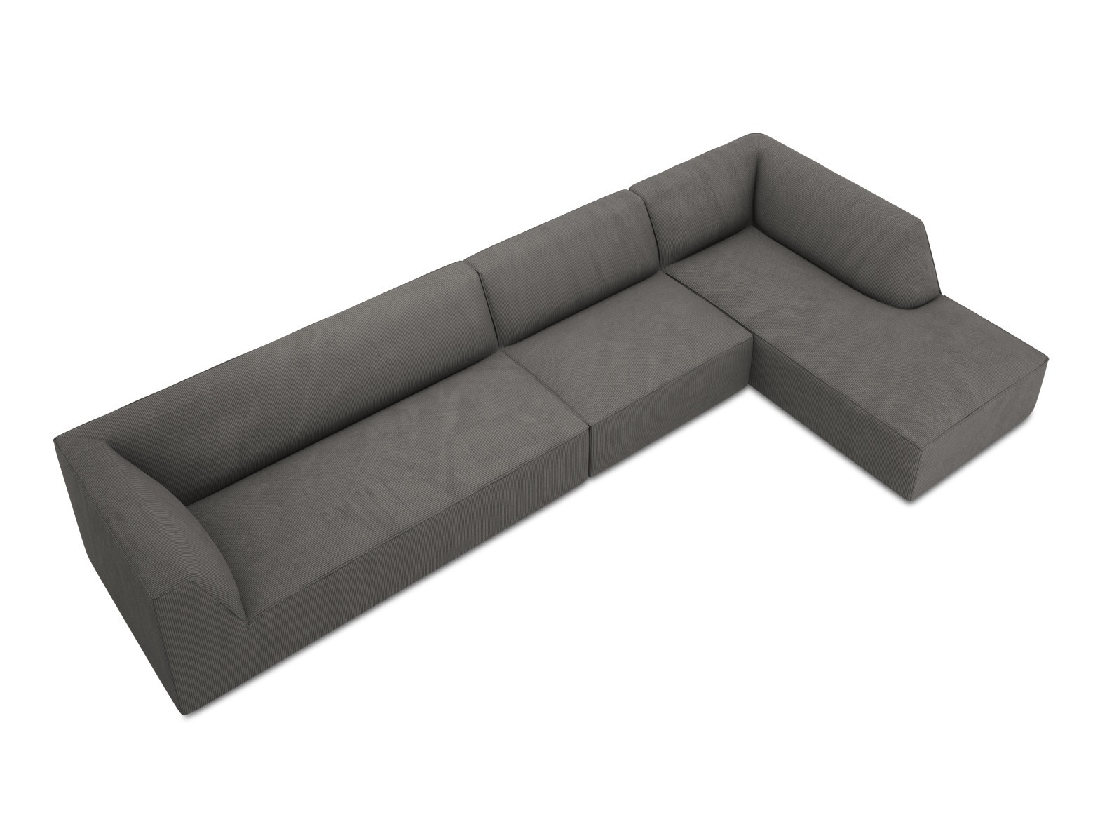 Угловой диван Vermaru 107 (Scala Антрацит)