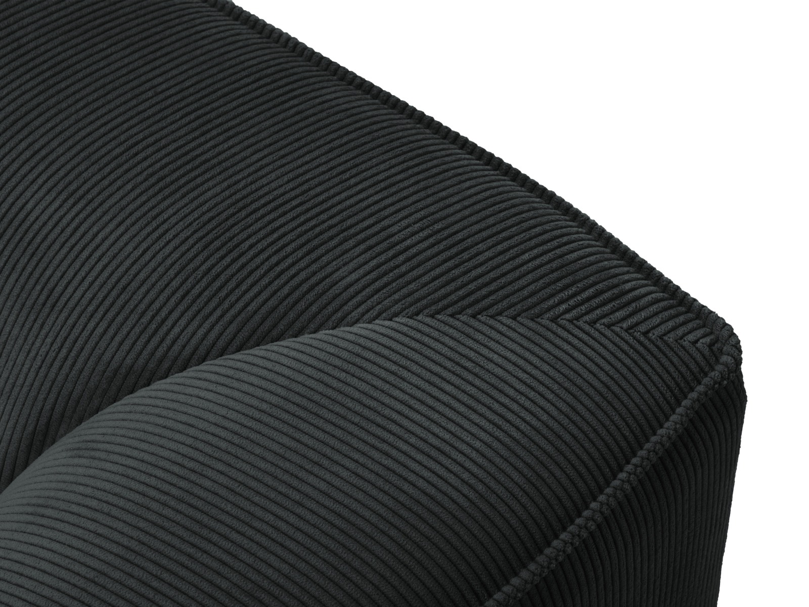 Угловой диван Vermaru 107 (Scala Чёрный)