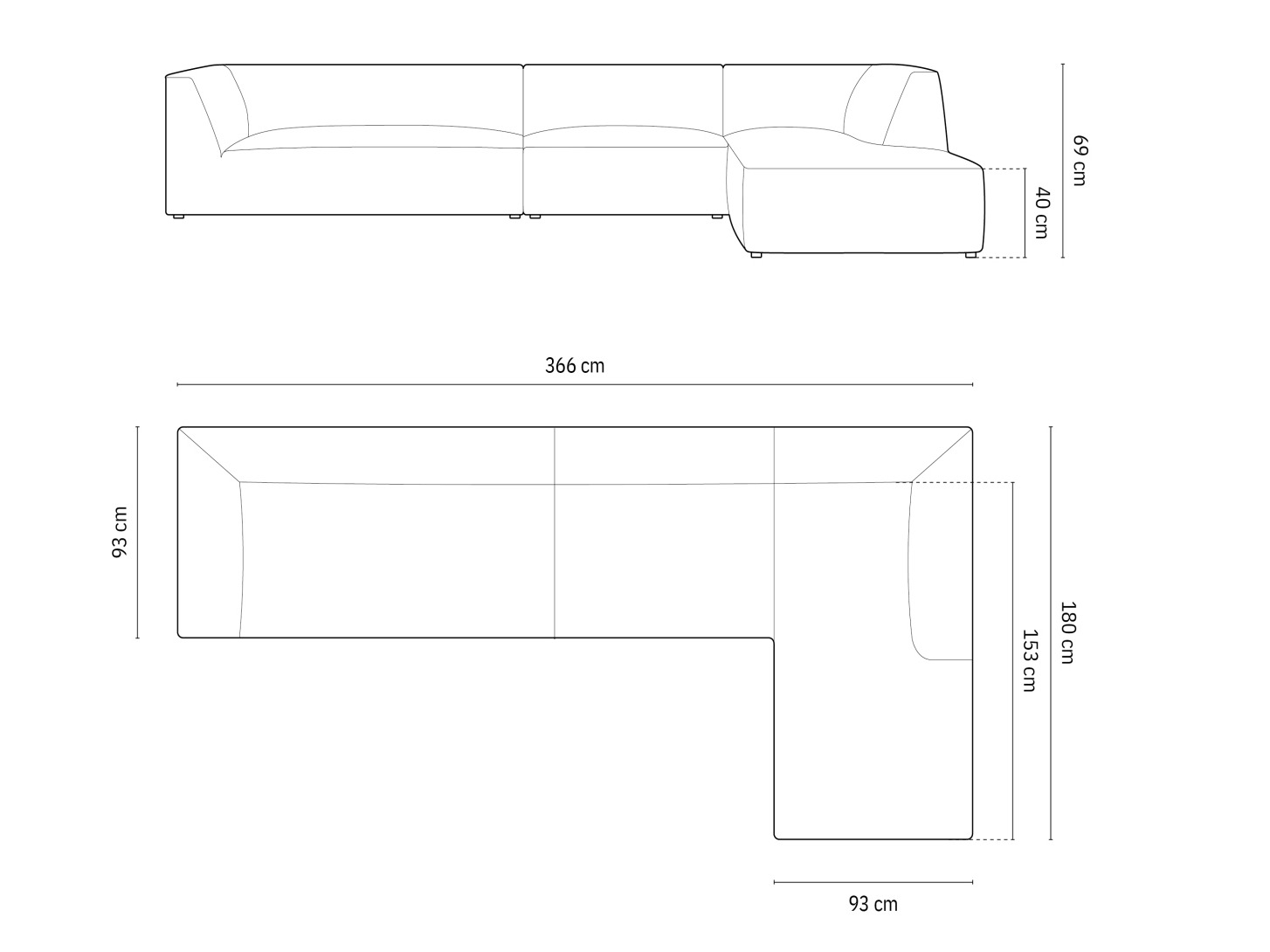 Угловой диван Vermaru 107 (Scala Forest)