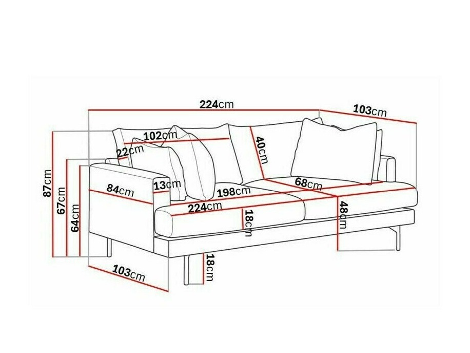 Диван Ophliva 101 (Fresh 01)
