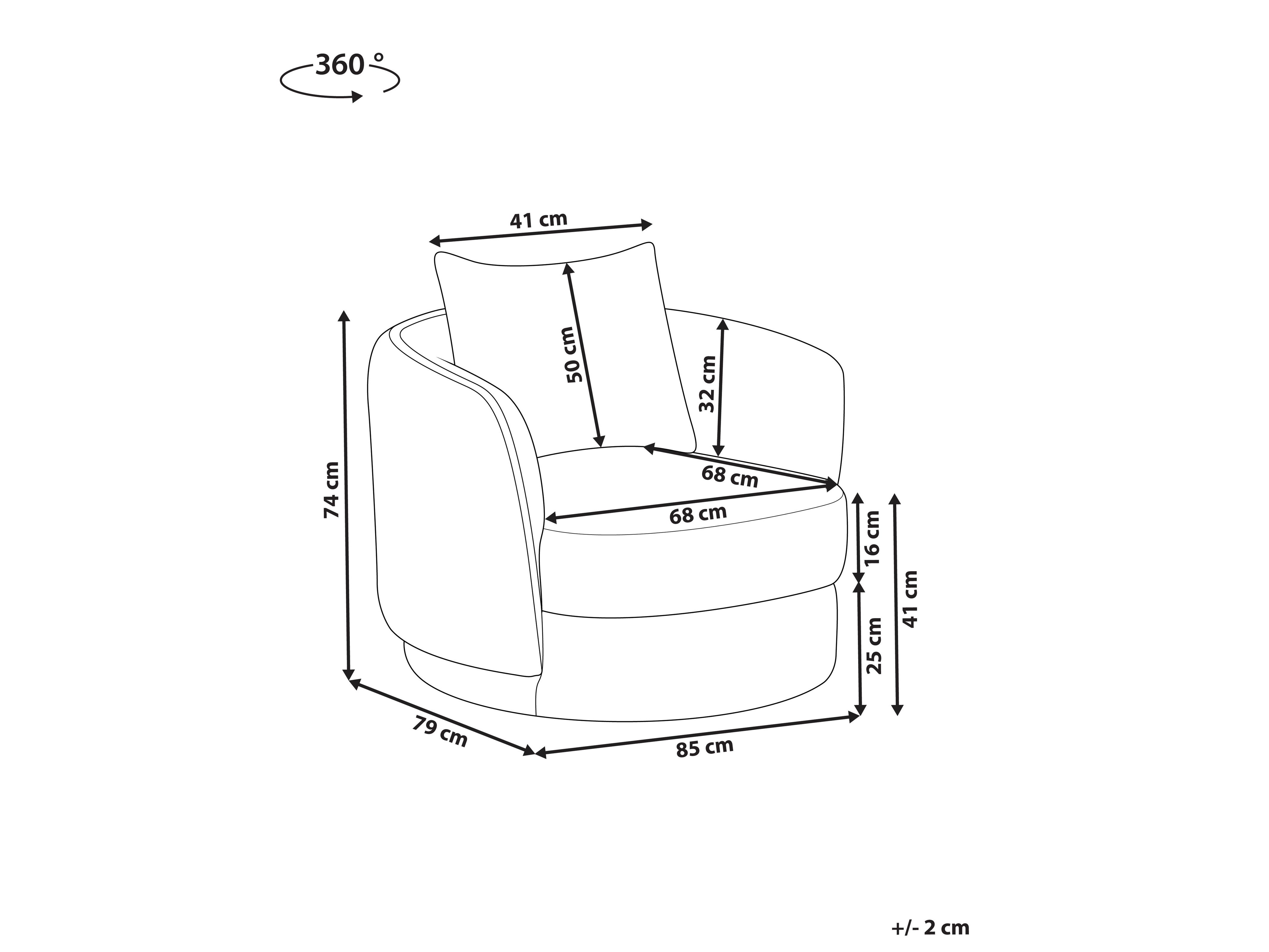 Кресло Berwyn 2753 (Светло-бежевый)