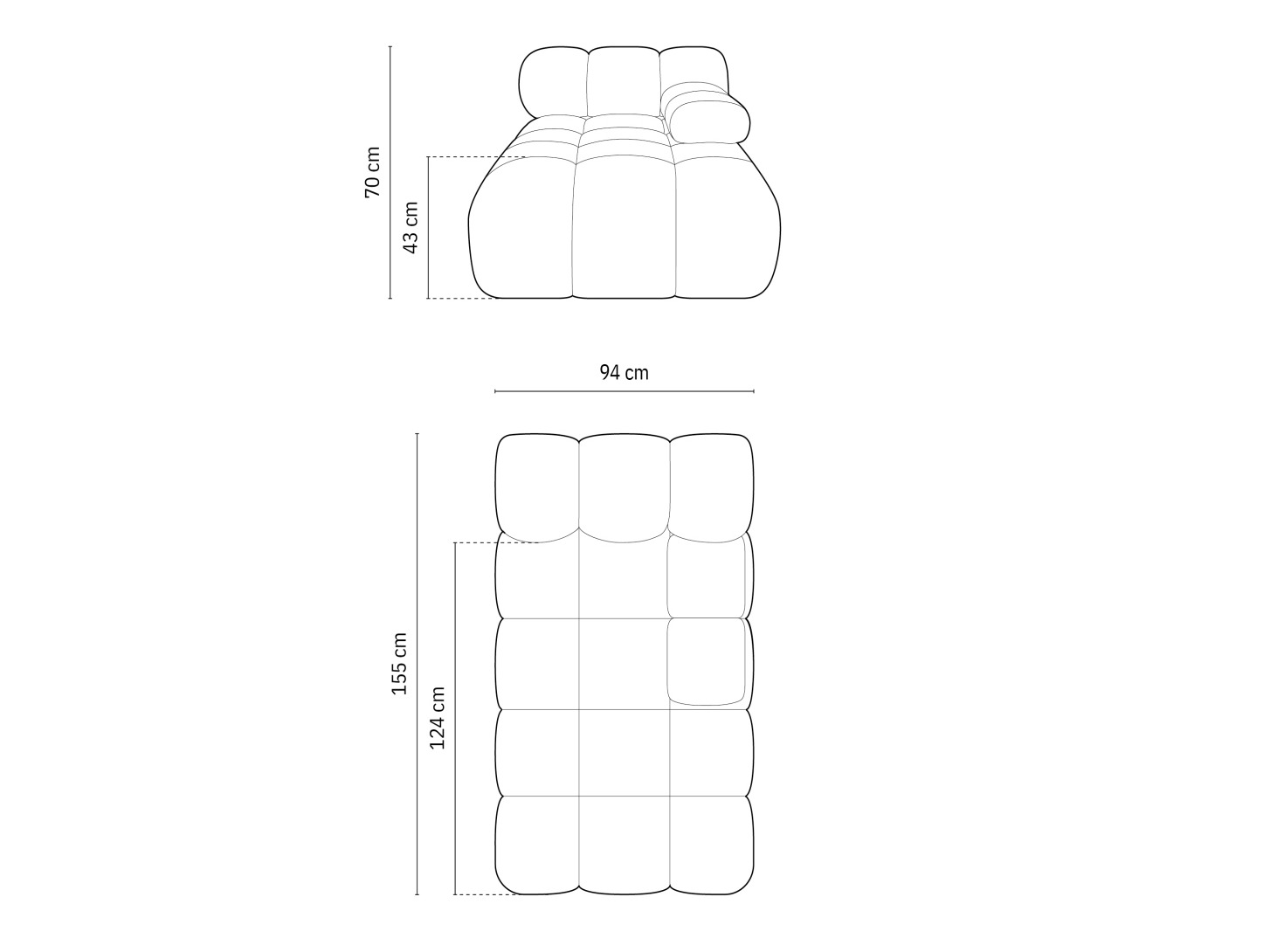 Kušete Caltenu 103 (Riviera 26)