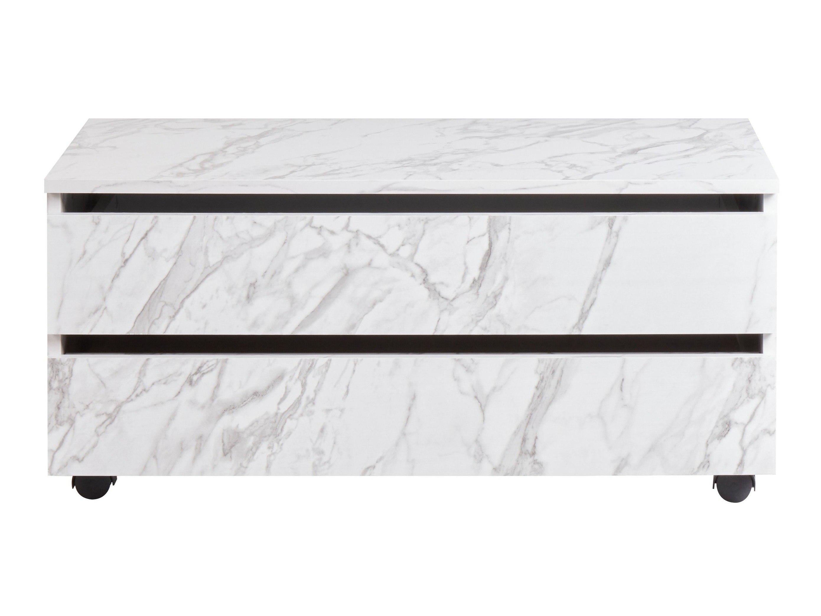 Stāvošs vannas skapītis Berwyn 2755 (Balts marmors)