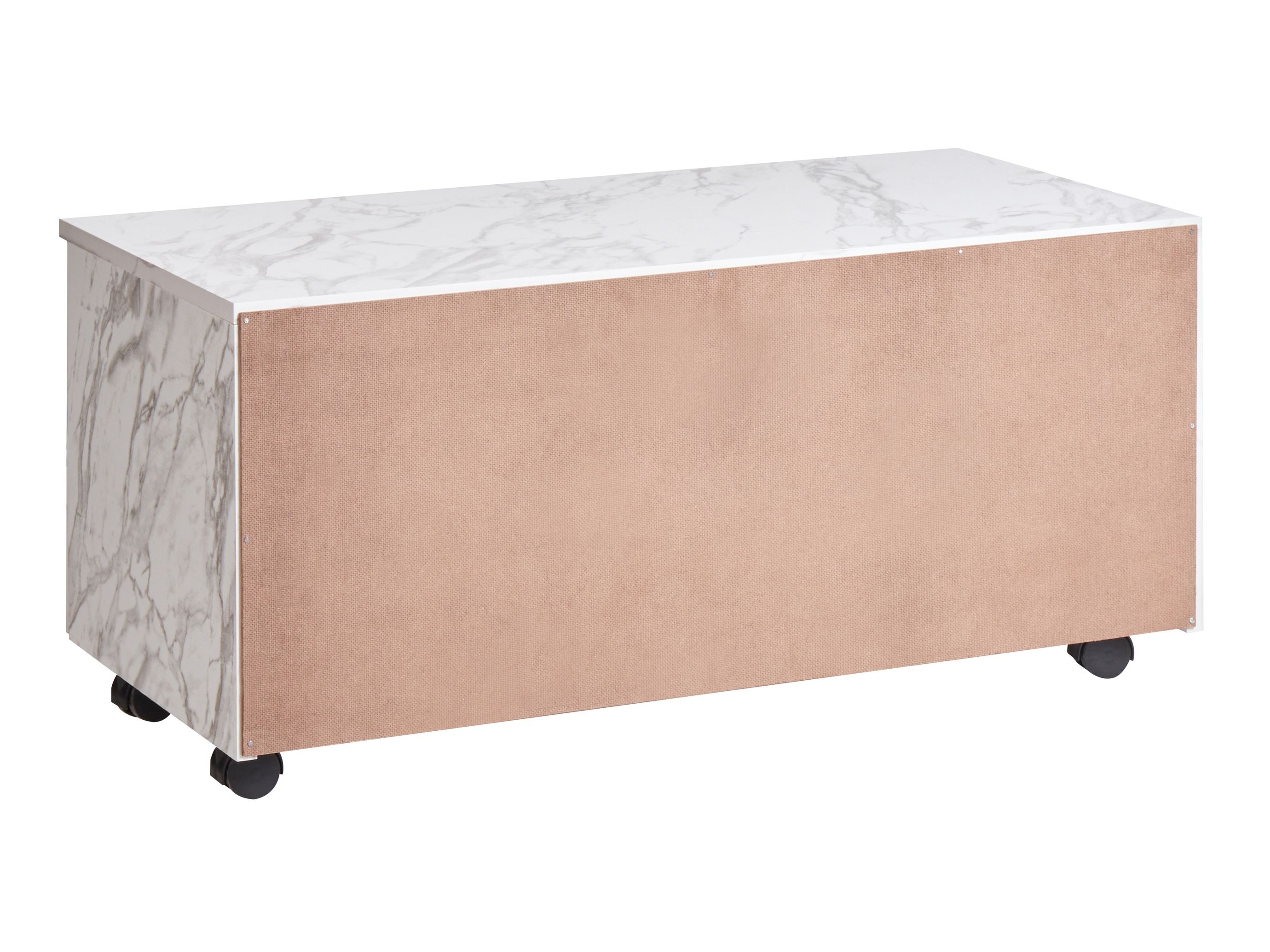 Stāvošs vannas skapītis Berwyn 2755 (Balts marmors)