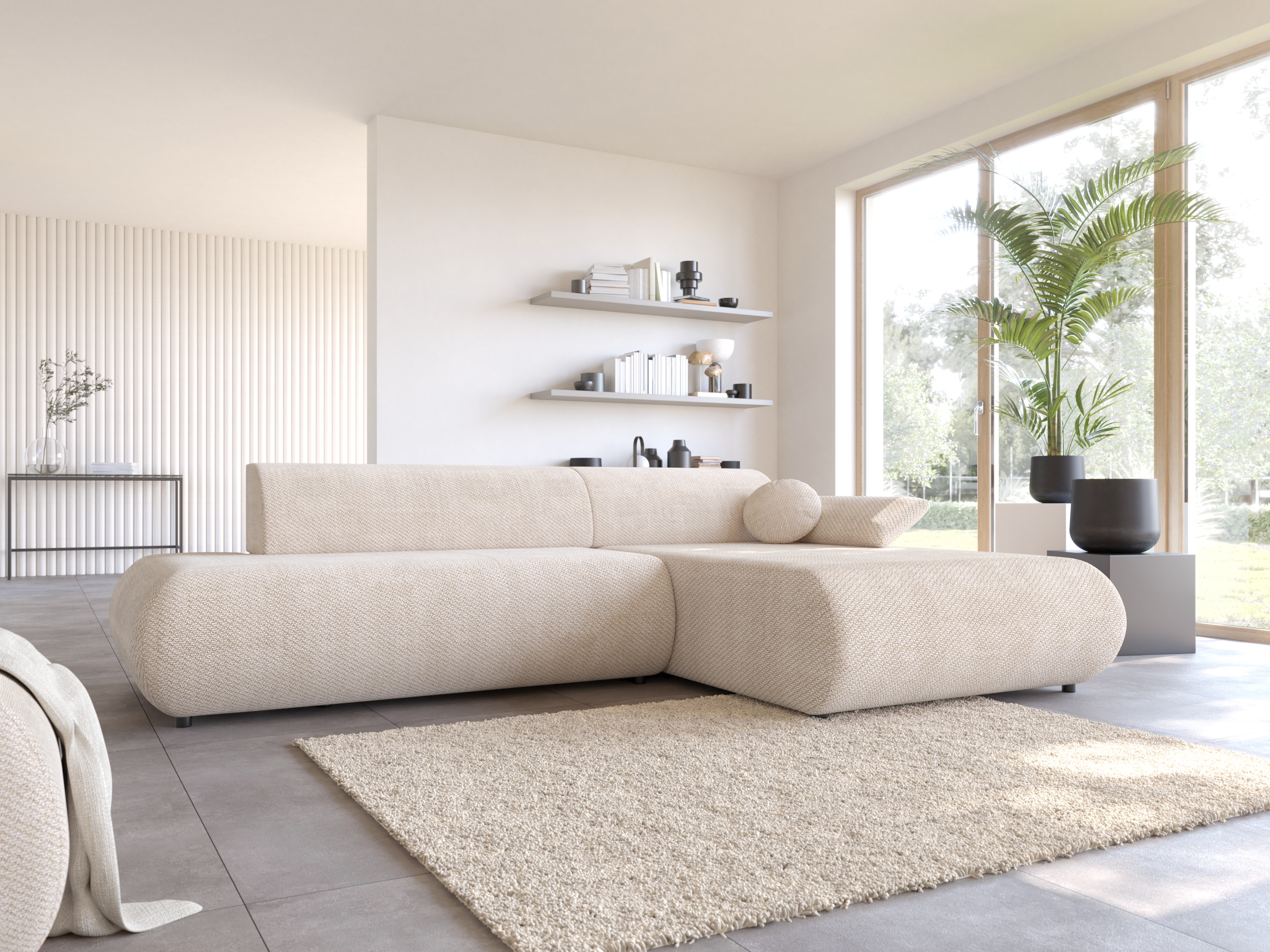 Stūra dīvāns Kingston 183 (Vinci 26)