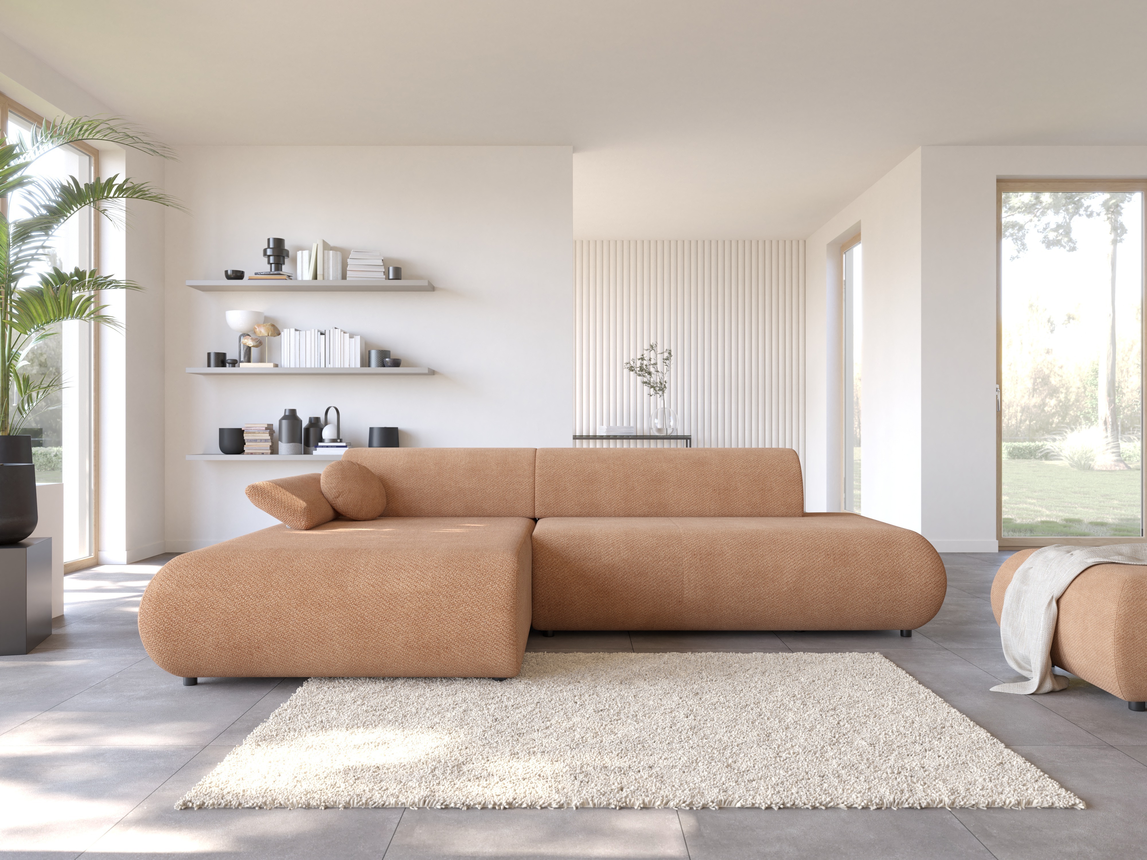 Stūra dīvāns Kingston 183 (Vinci 42)