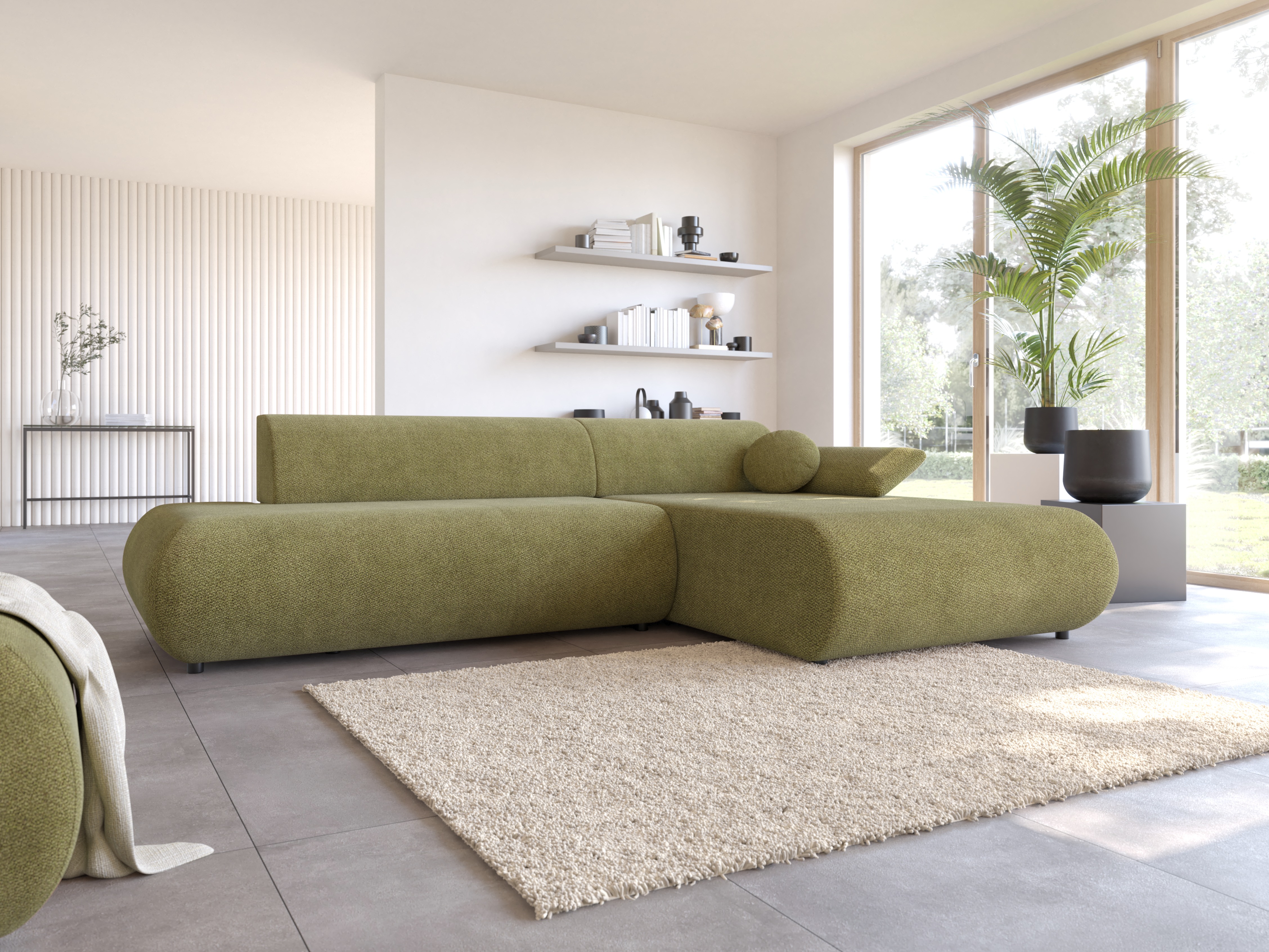 Stūra dīvāns Kingston 183 (Vinci 75)