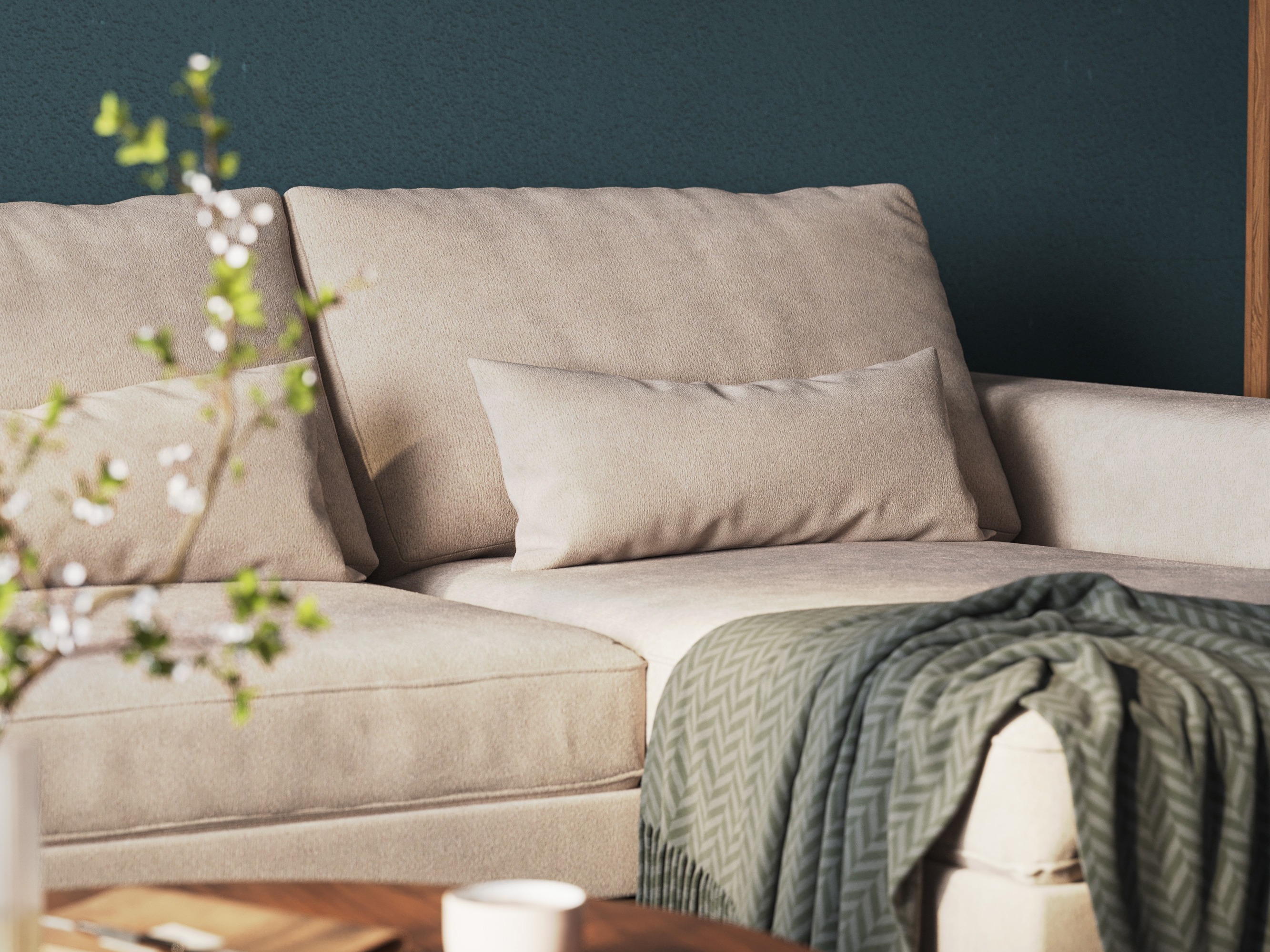 Угловой диван Floromo 101 (Fresh 01)