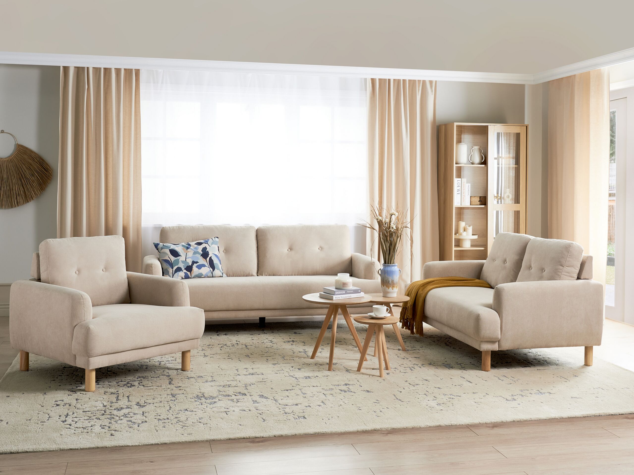 Dīvāns Berwyn 2587 (Gaiši bēšs)