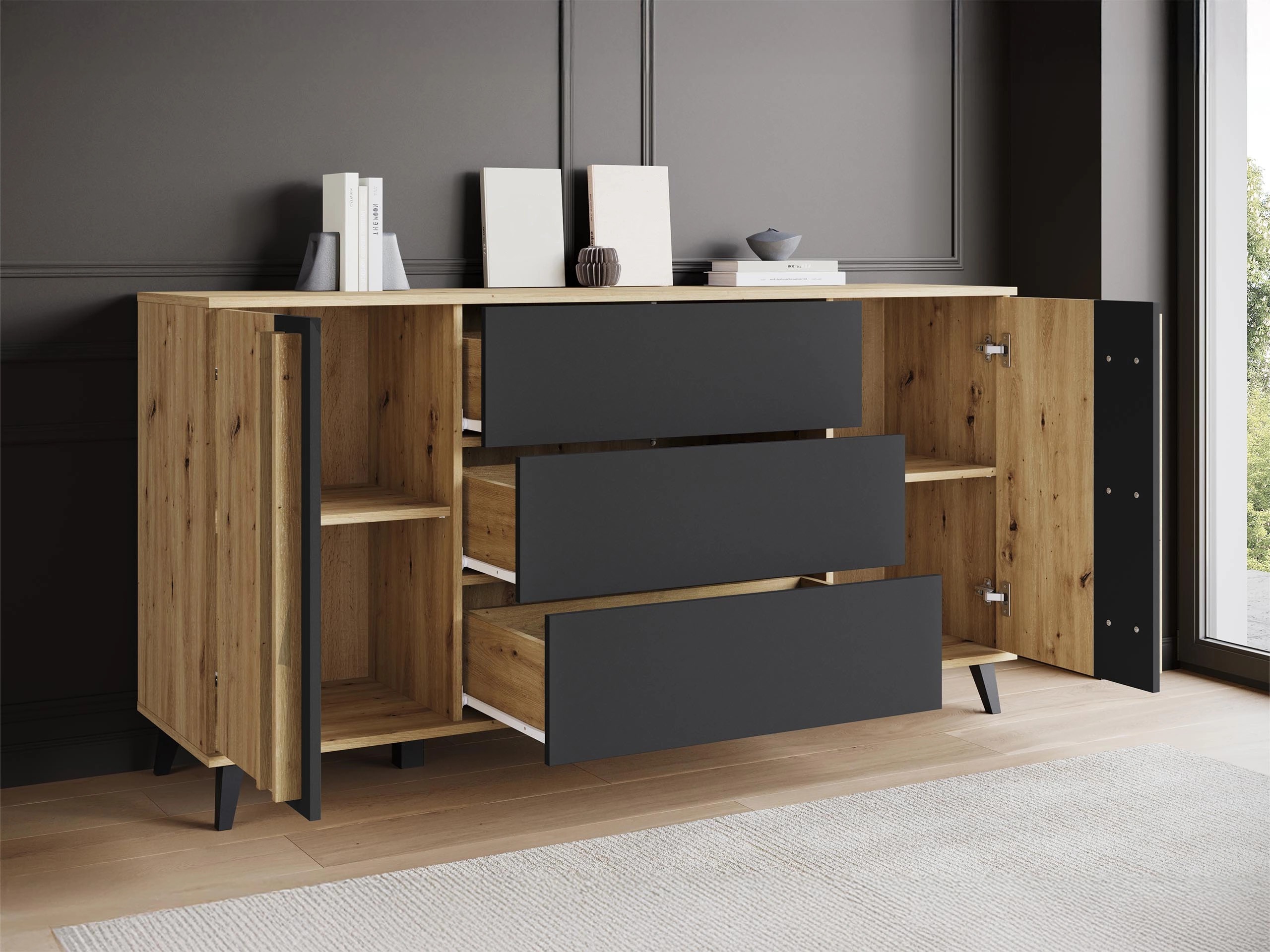 Kumode Temora 100 (Grafīts)