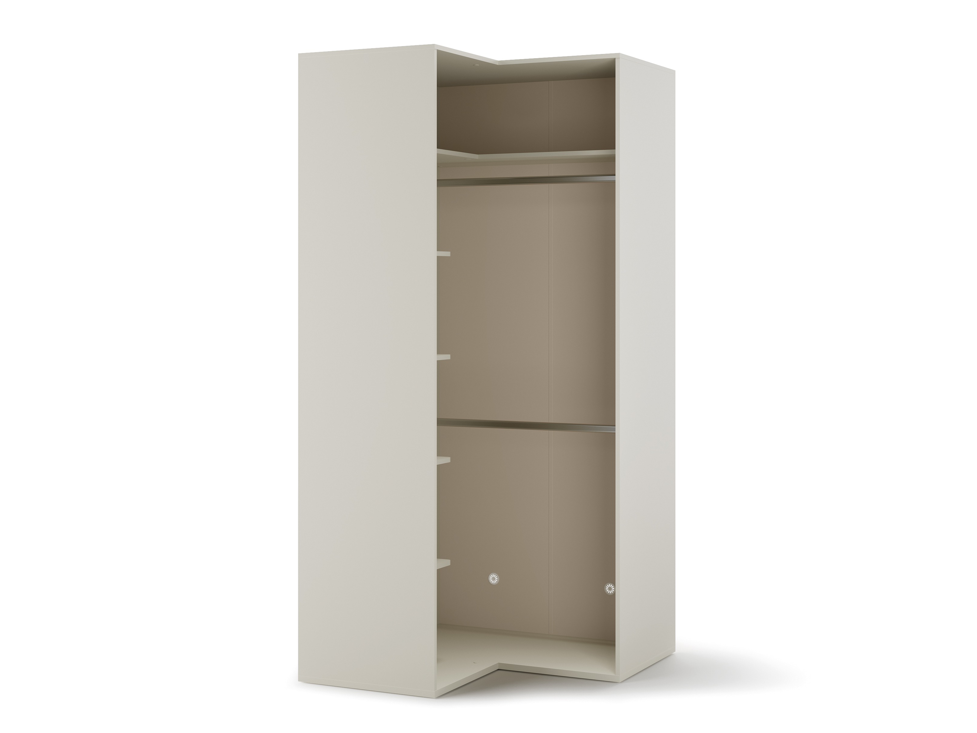 Stūra skapis Evareve 100