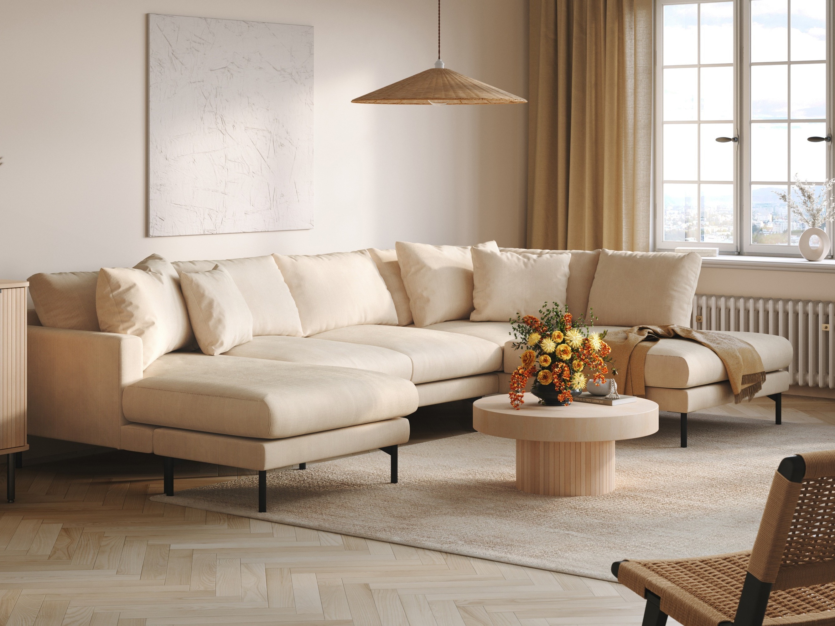 Угловой диван Ophliva 113 (Fjord 23)