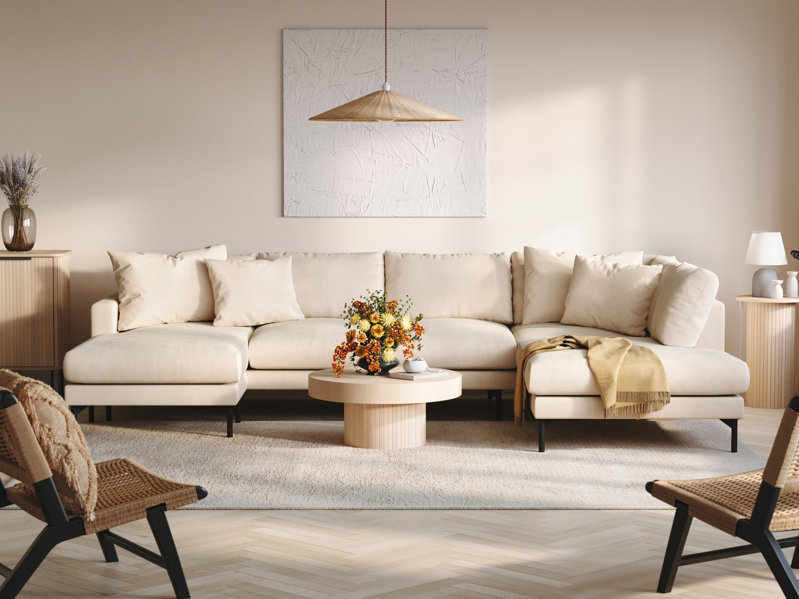 Угловой диван Ophliva 113 (Fjord 23)