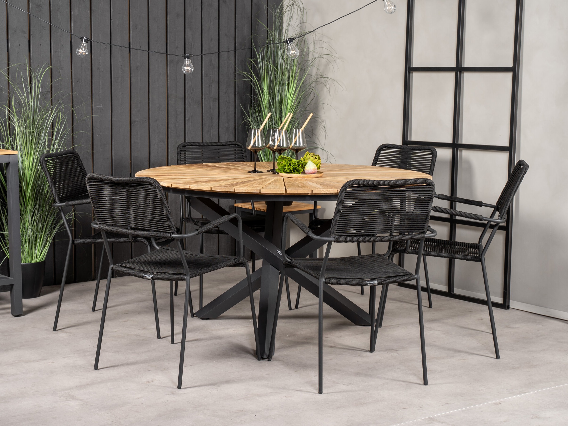 Galds un krēslu komplekts Dallas 3623