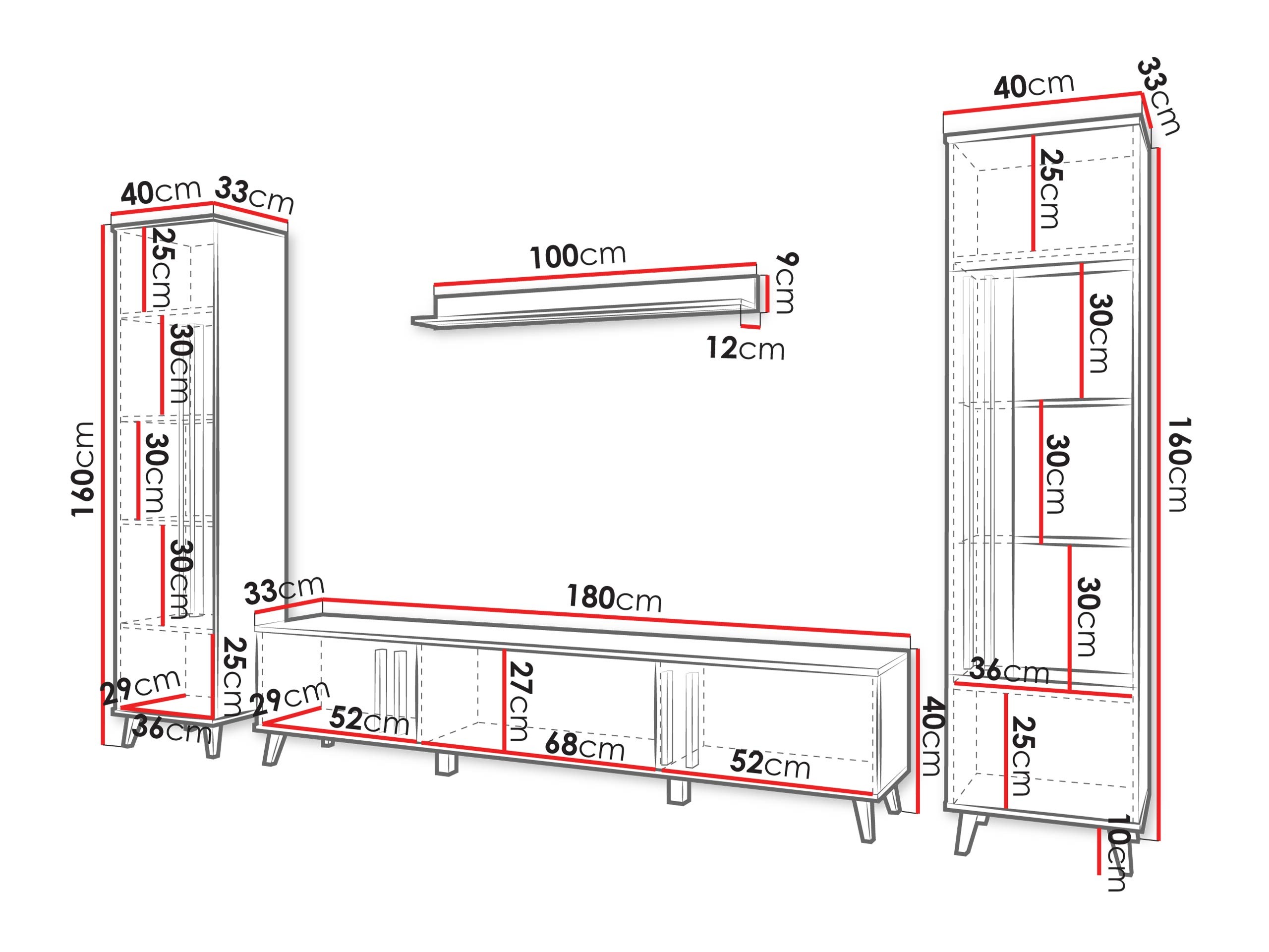 Набор для гостиной Temora 103 (Кашемир)