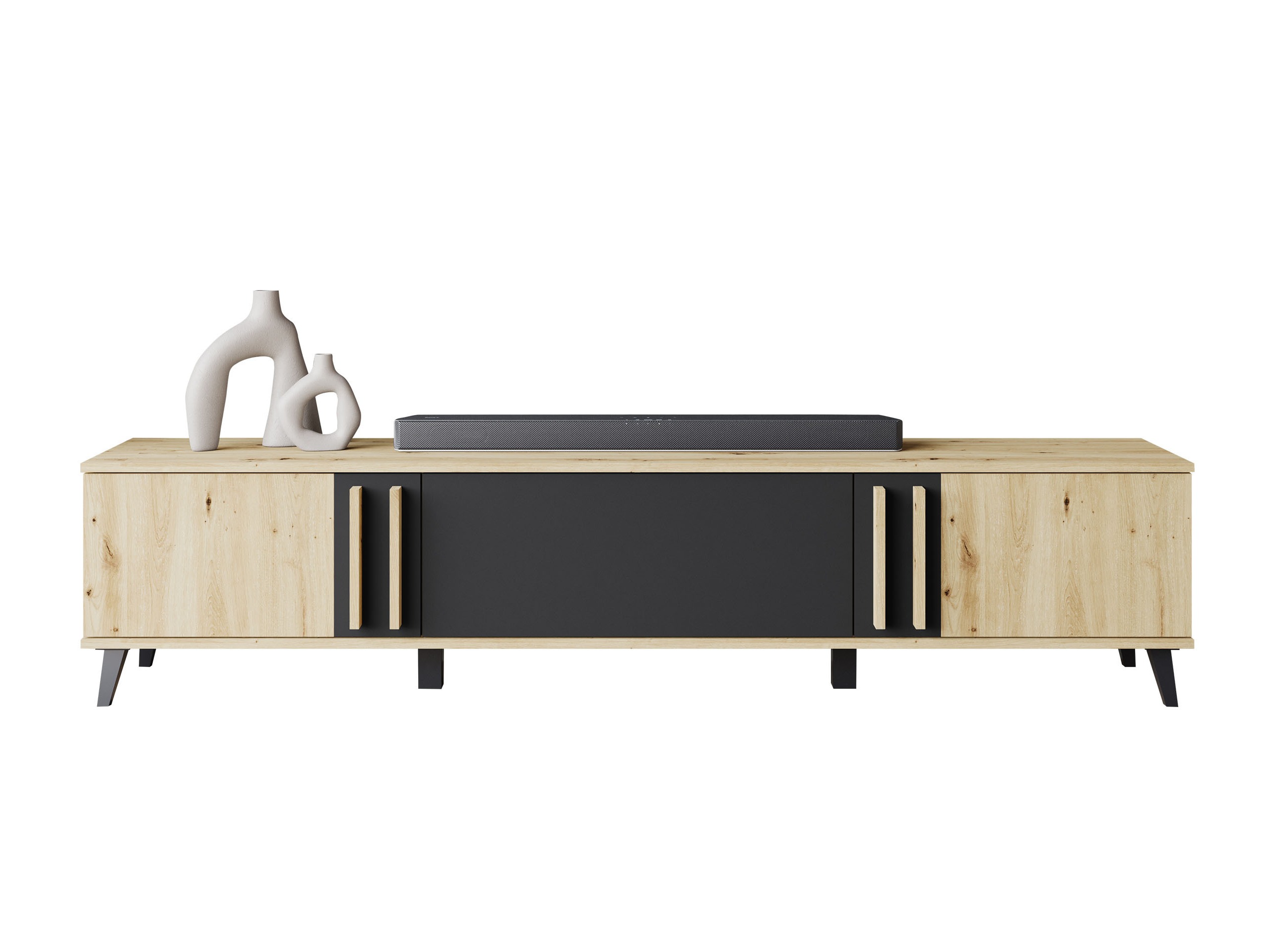 ТВ тумба Temora 101 (Artisan дуб + Графит)