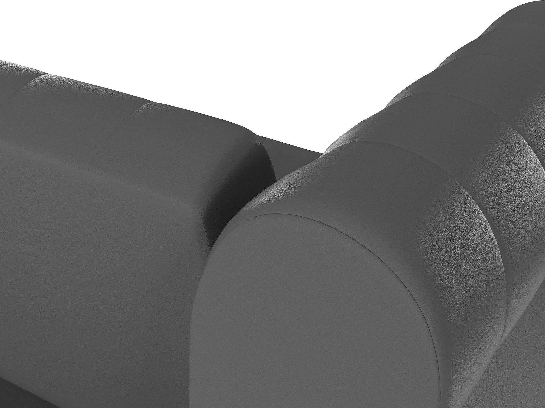 Chesterfield dīvāns Tulsa 217 (Tumši pelēks)