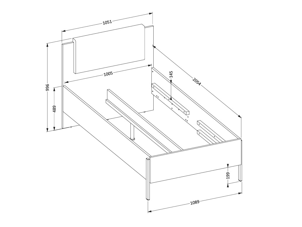 Guļamistabas komplekts Etsore 114