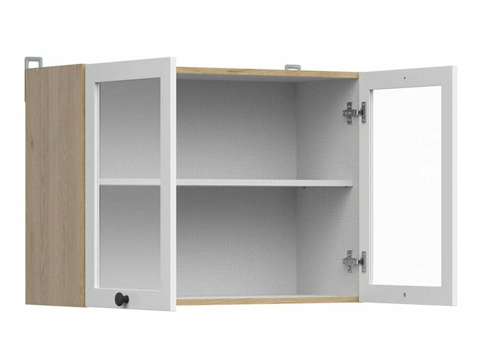 Модульный настенный шкафчик Classic White Oak 111