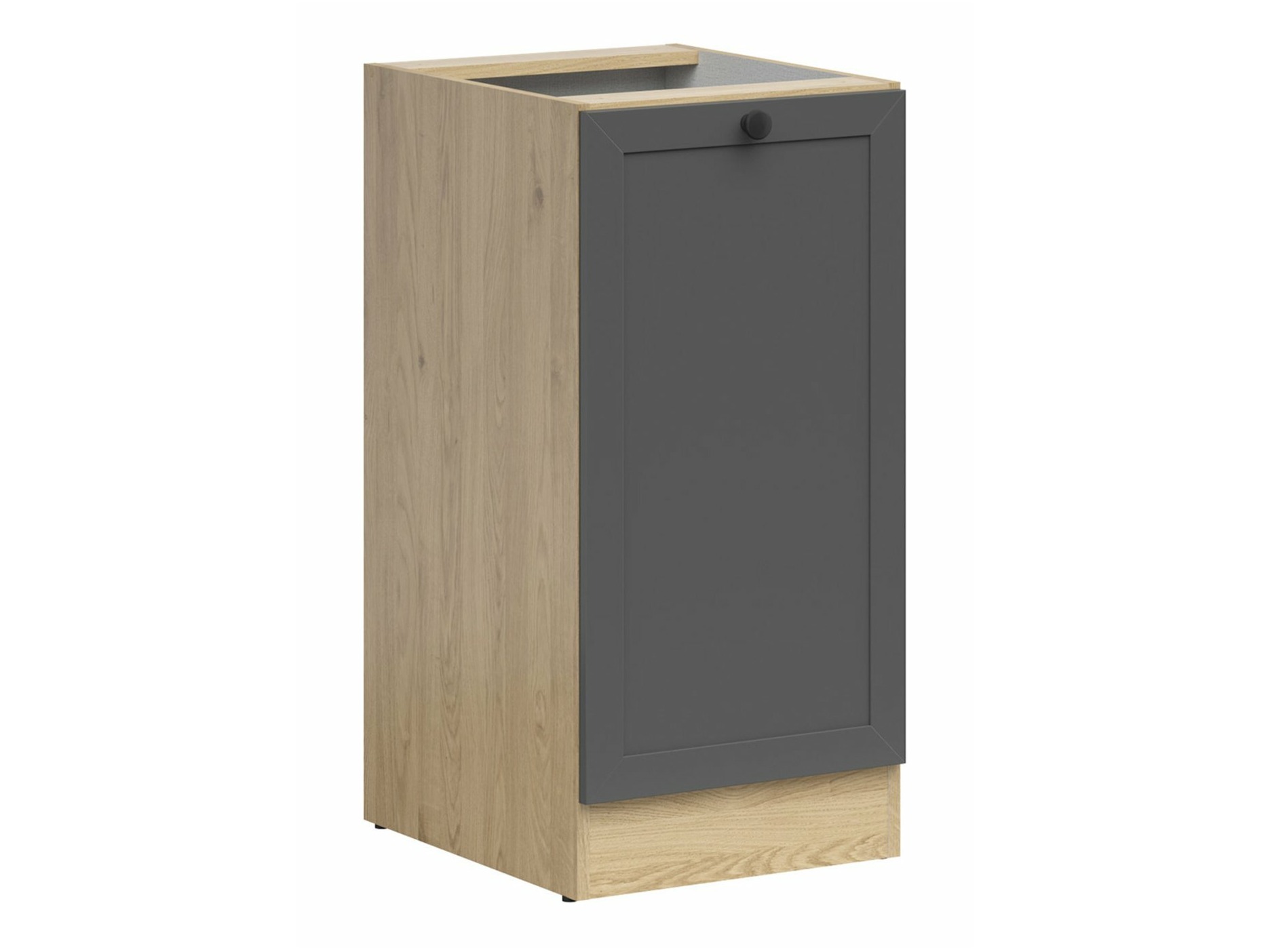 Moduļu skapis ar durvīm Classic Grey Oak 100