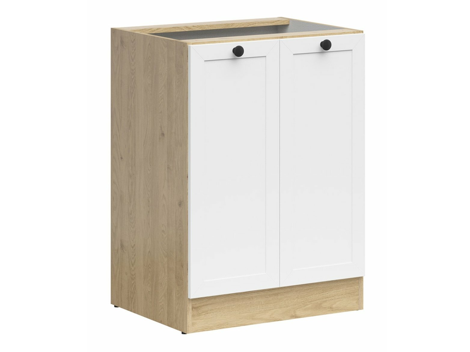 Moduļu skapis ar durvīm Classic White Oak 112