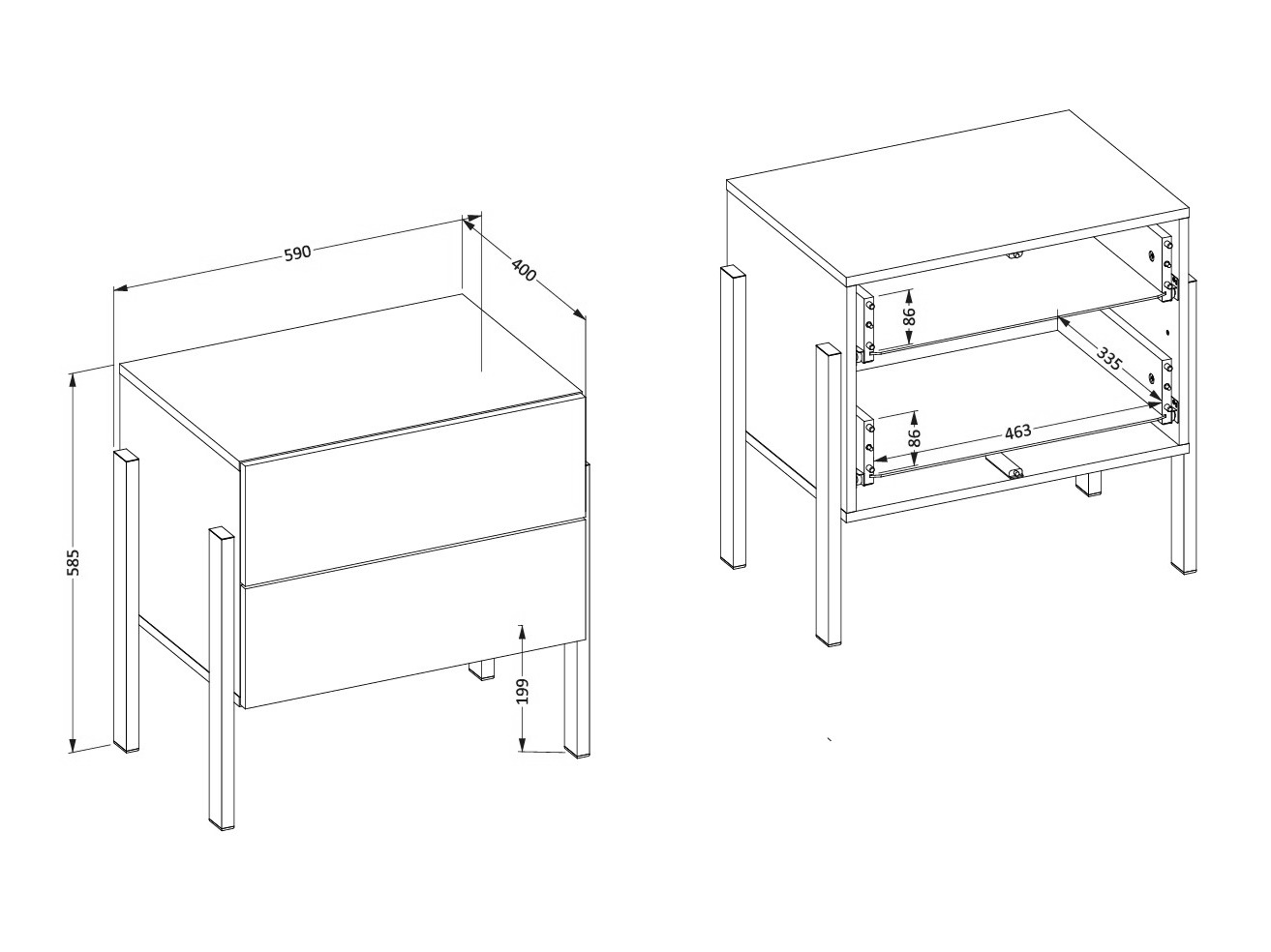 Спальный гарнитур Etsore 114