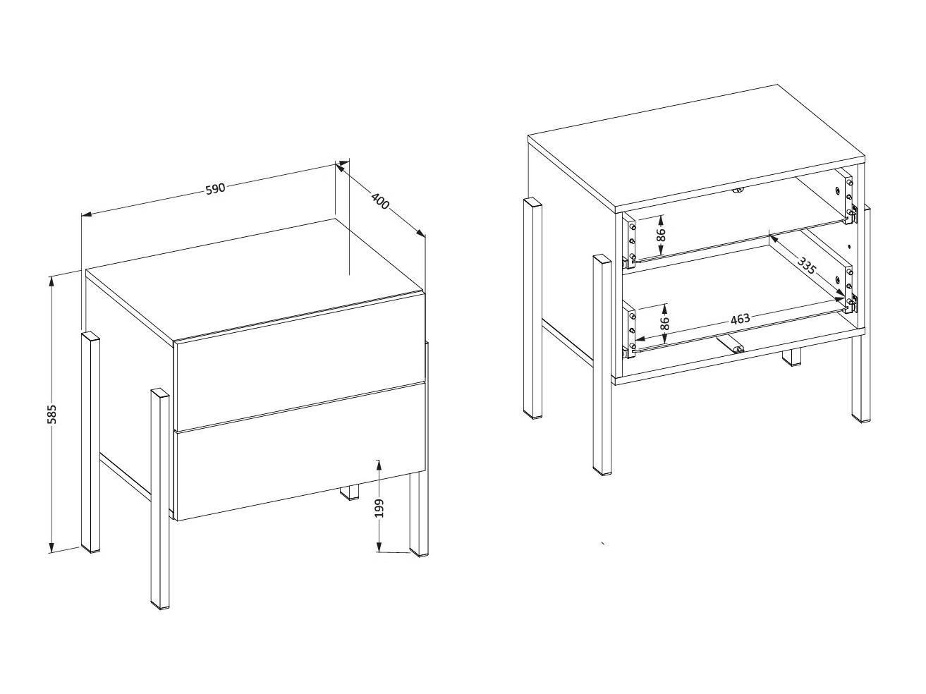 Спальный гарнитур Etsore 115