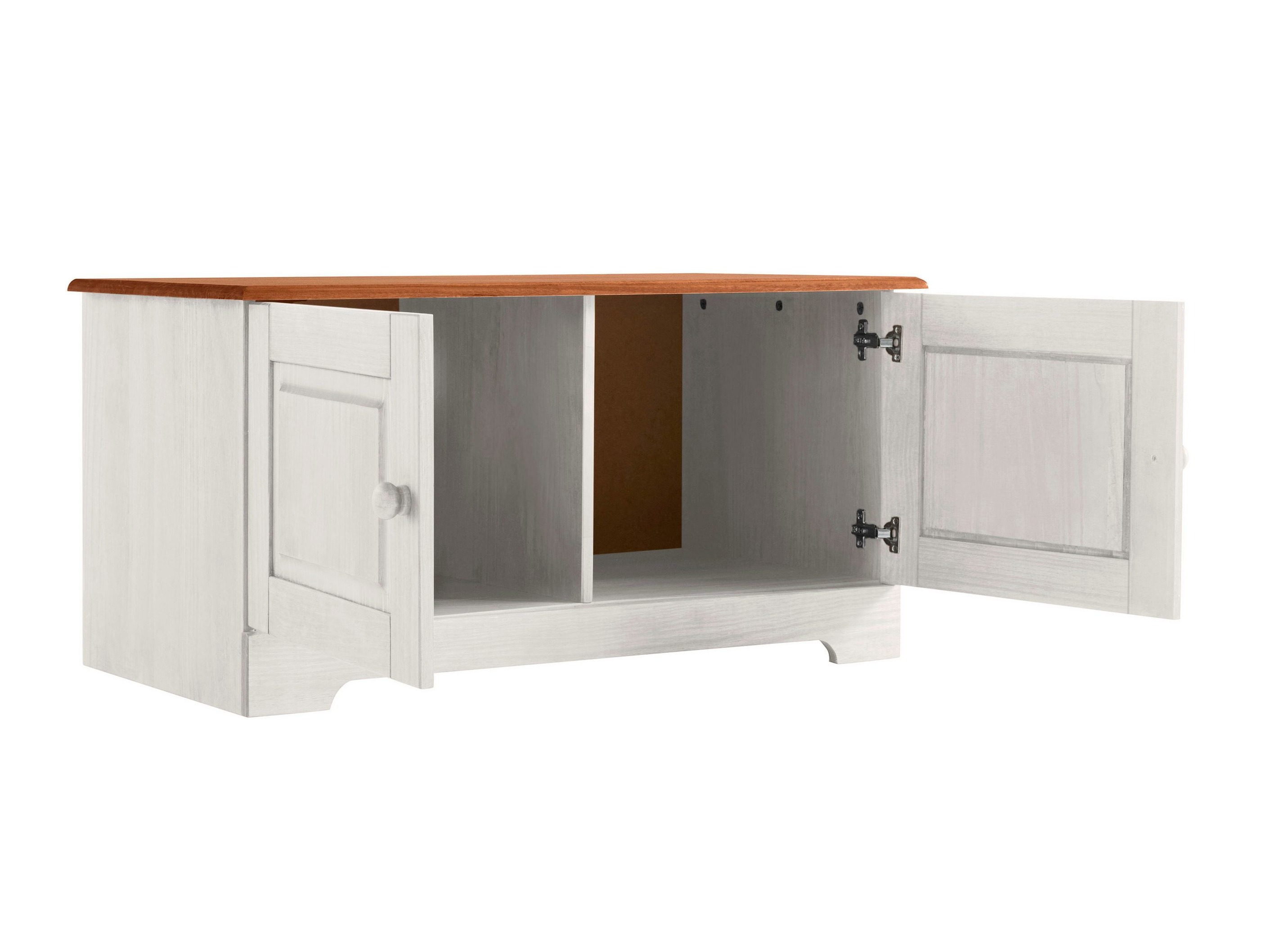 Тумба для обуви Cavfelo 113 (Белый + Медовый дуб)