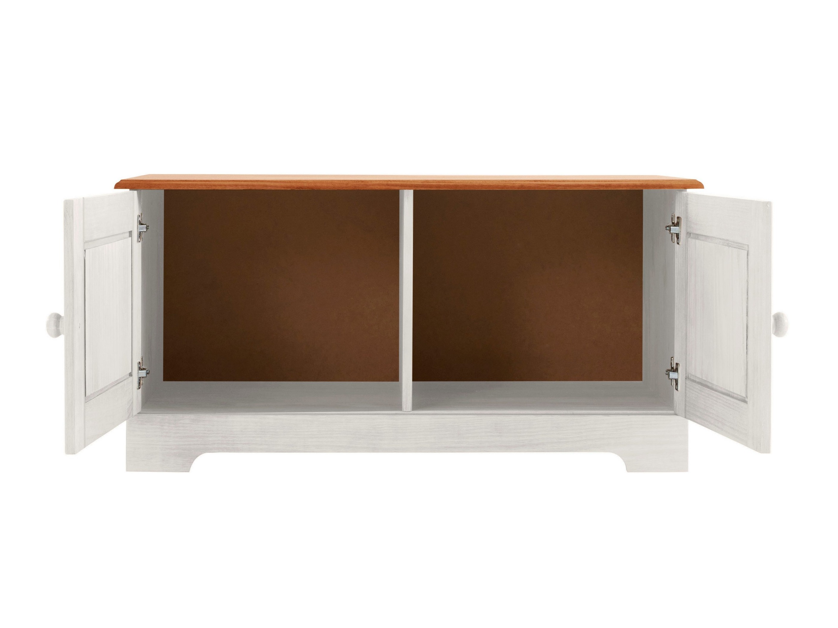 Тумба для обуви Cavfelo 113 (Белый + Медовый дуб)